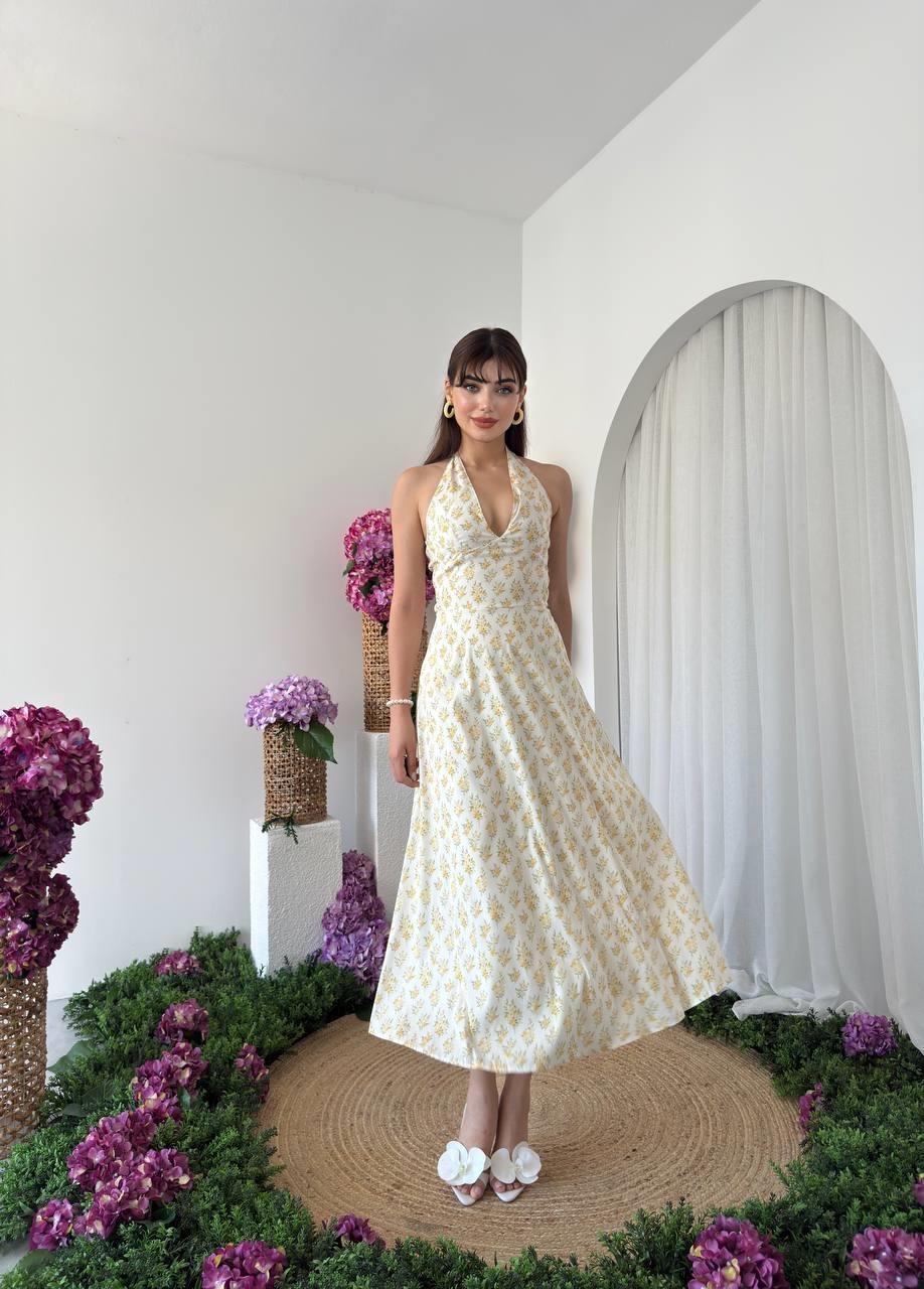 Spen Neck Tie Dress