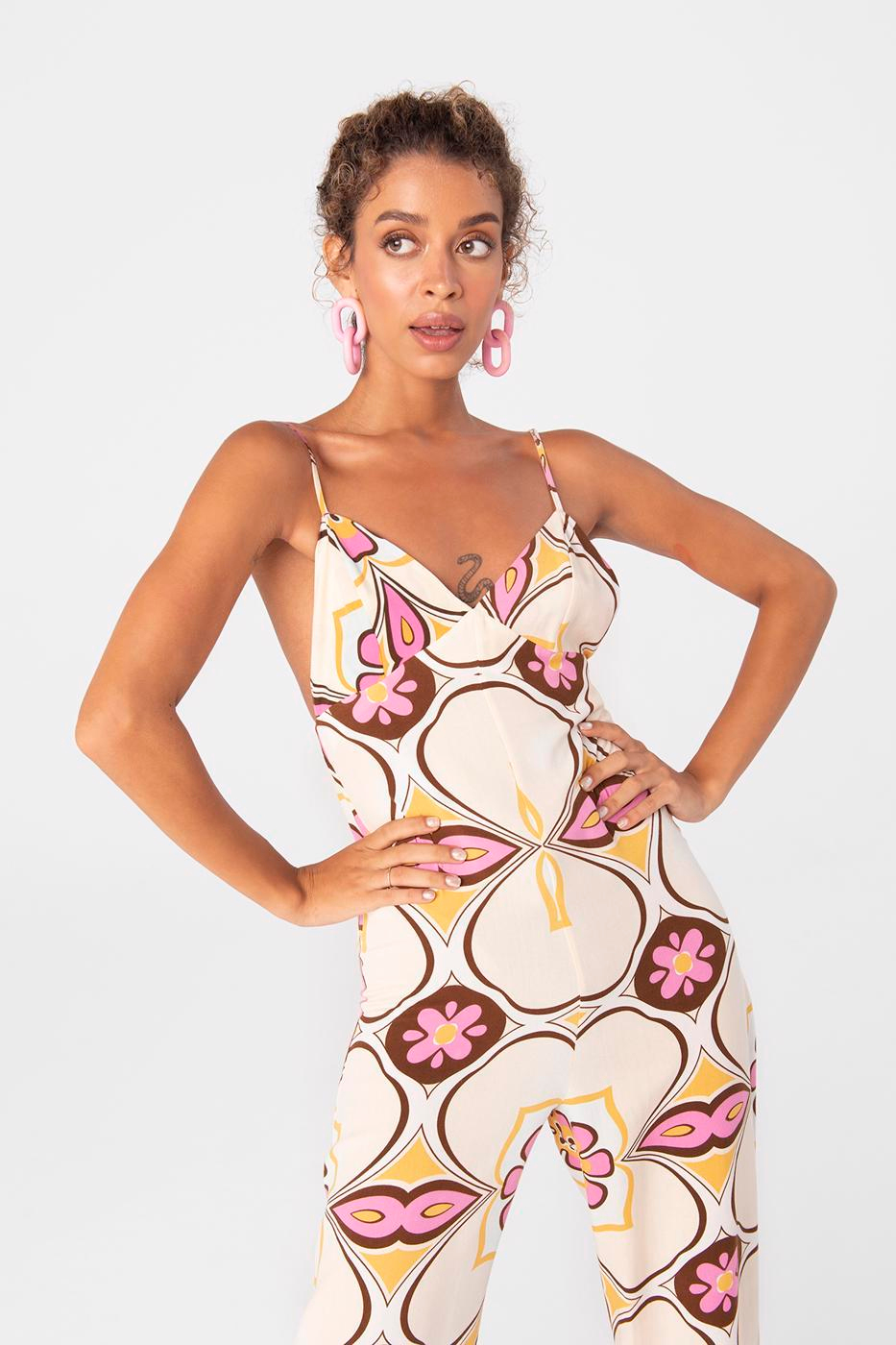 Strapped Maxi Jumpsuit