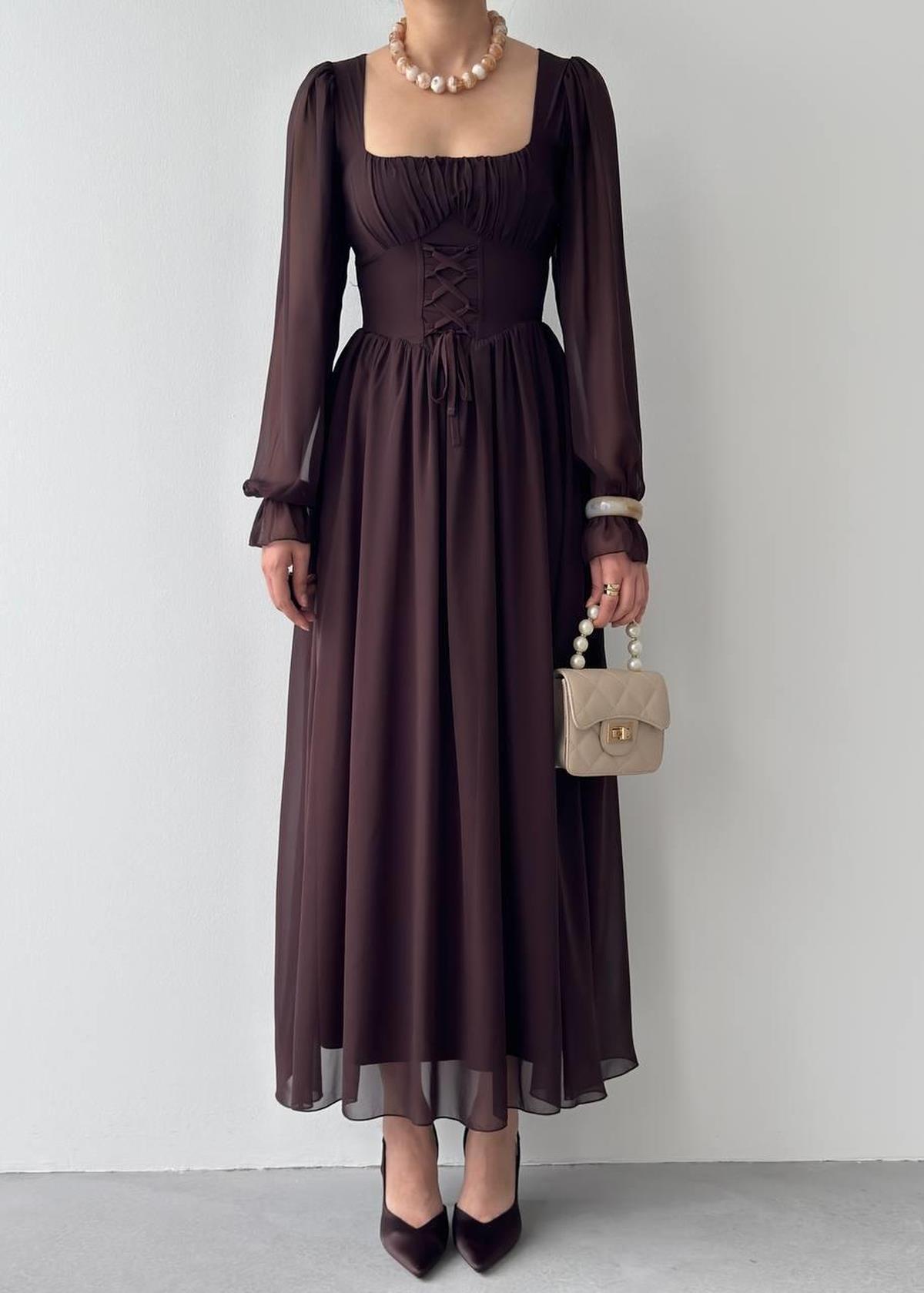 Tamo Bodice Tie Dress