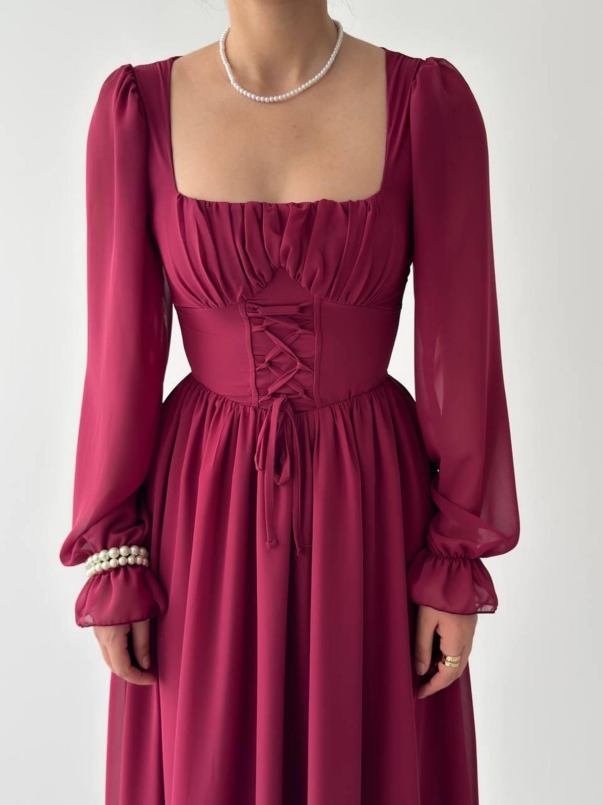 Tamo Bodice Tie Dress