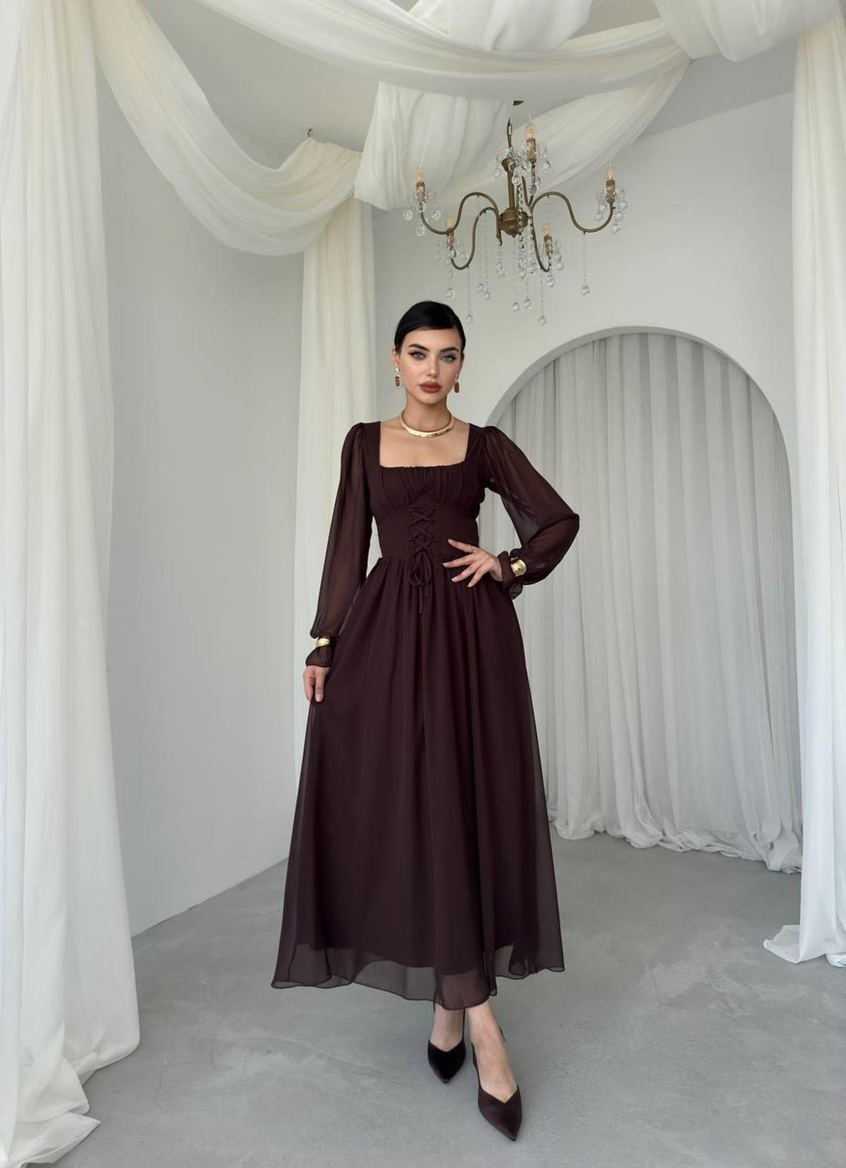 Tamo Bodice Tie Dress