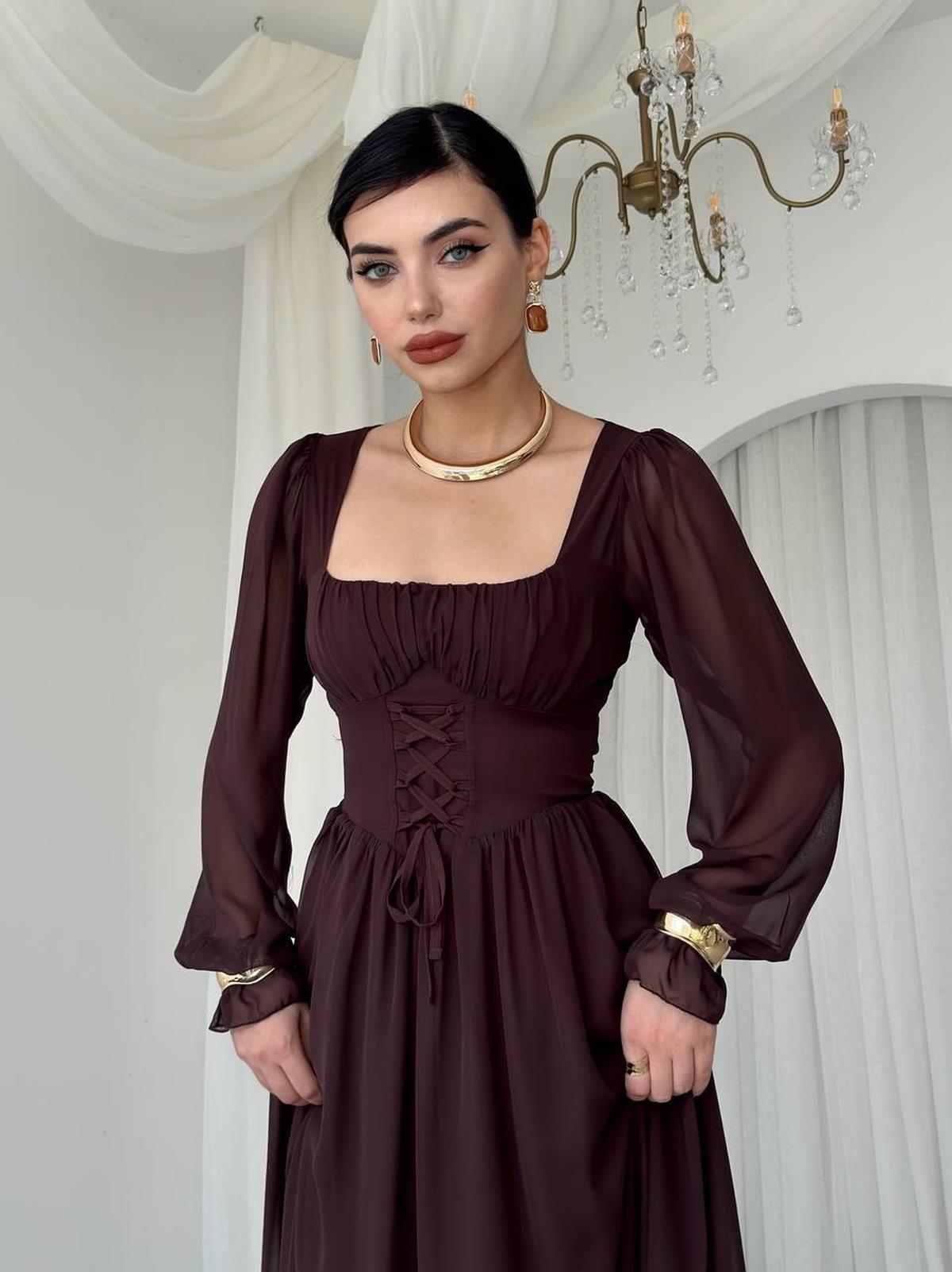 Tamo Bodice Tie Dress