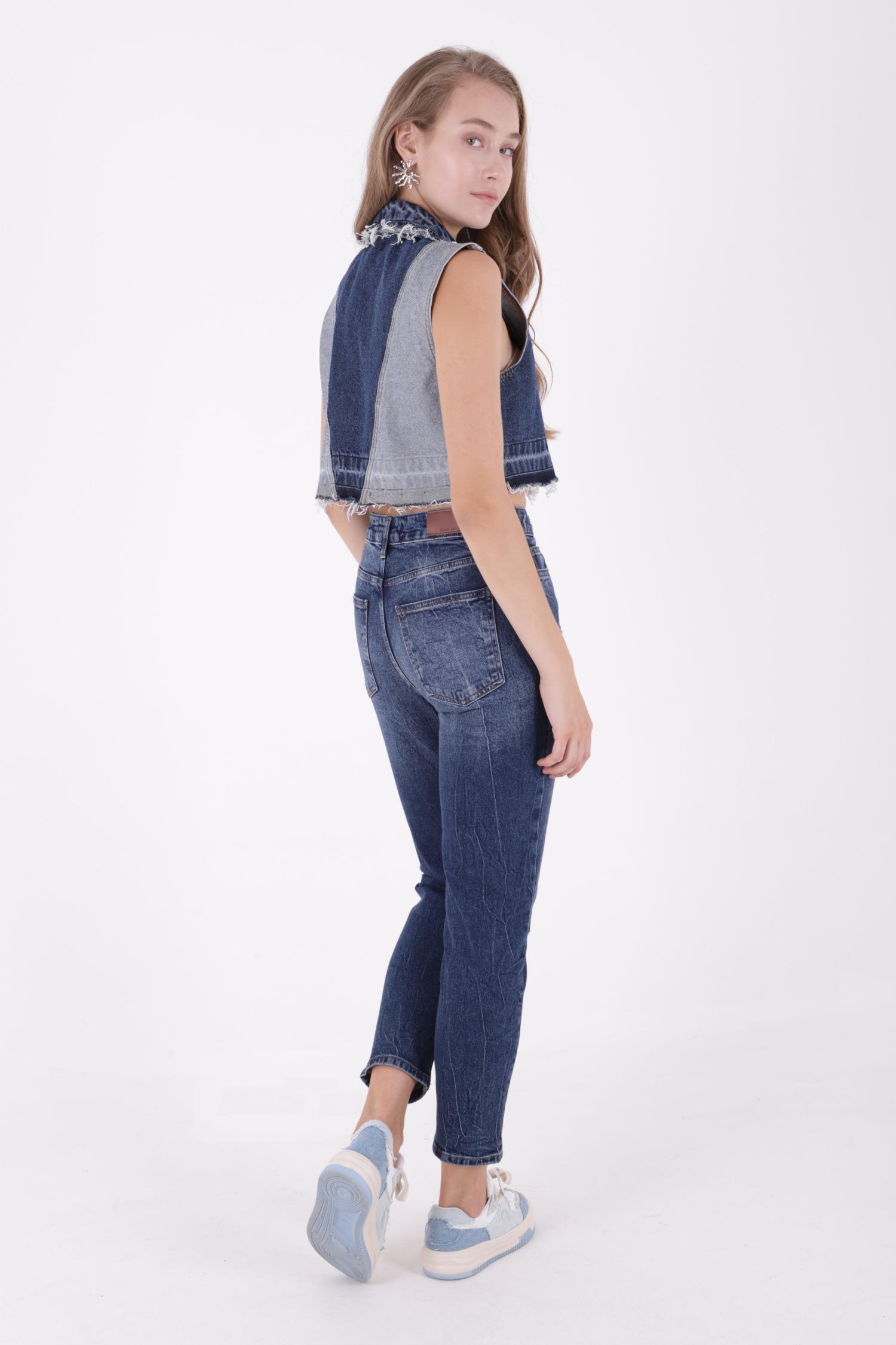 Tık Likra Pantolon 7036-01-(26-31)