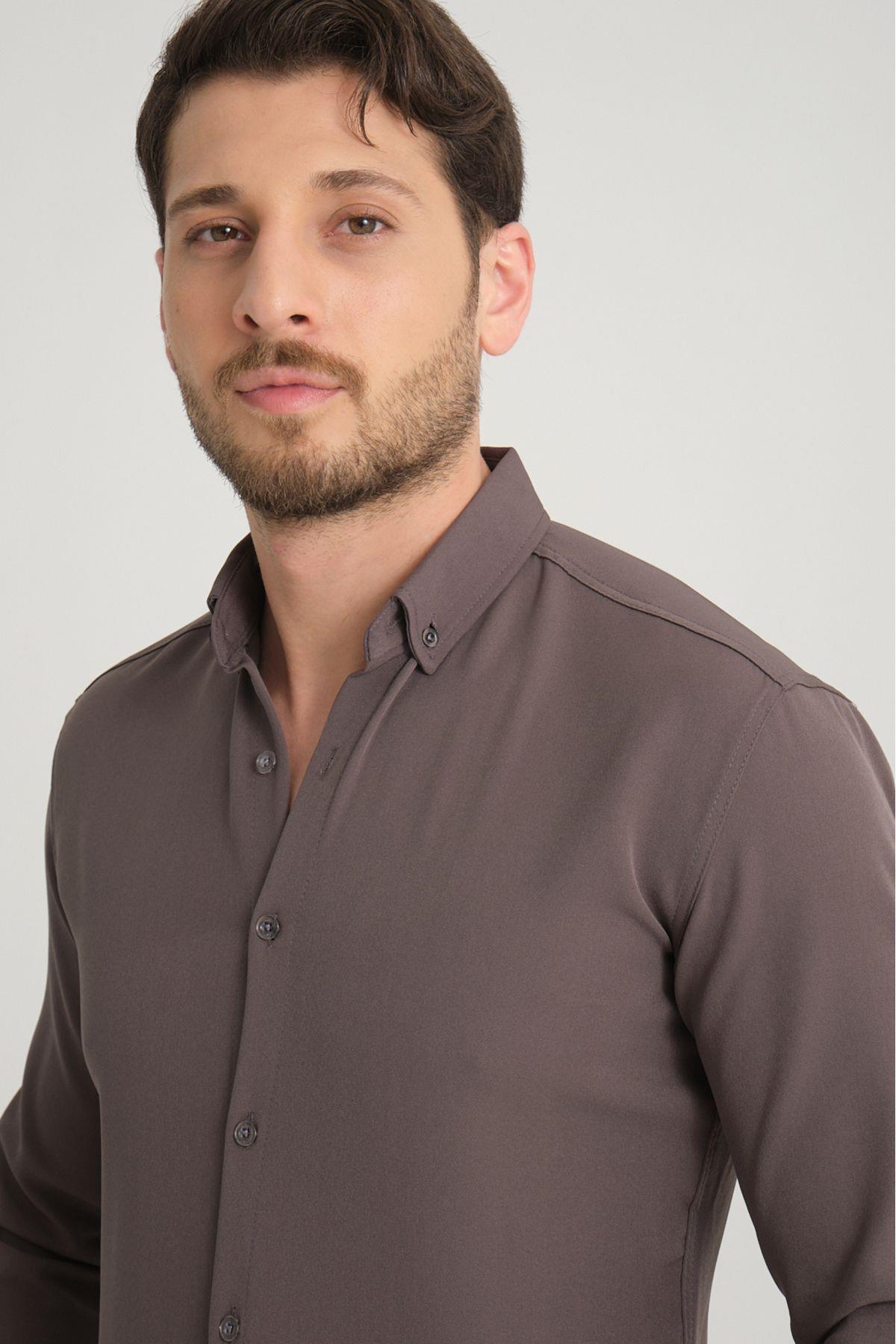 Wholesale Flex Slim Fit Soft Sweat-Absorbing Easy-Iron Breathable Men's Shirt  