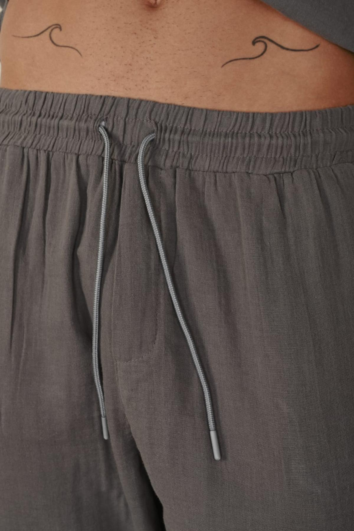 Wholesale Men Anthracite Pants 738936