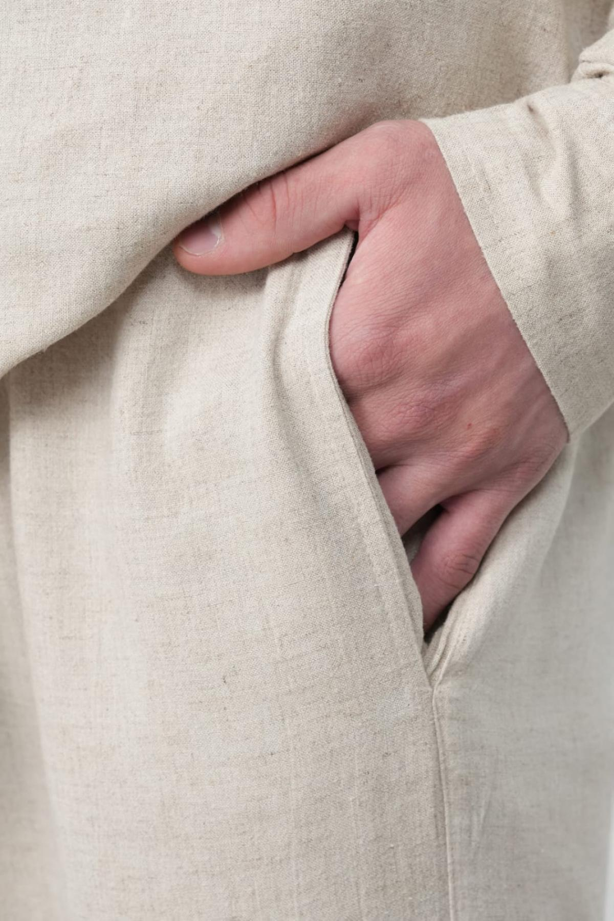 Wholesale Men Beige Pants 738217
