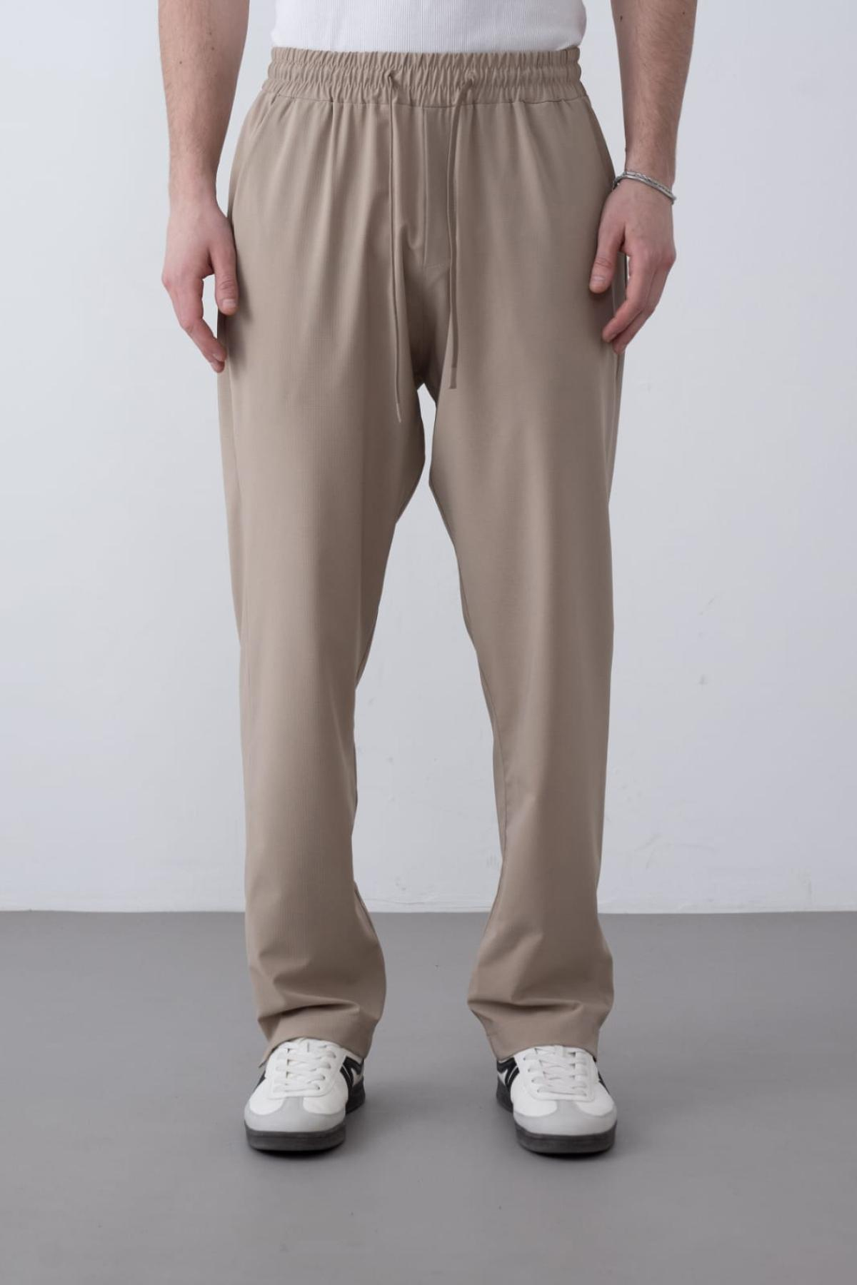 Wholesale Men Beige Pants 739026