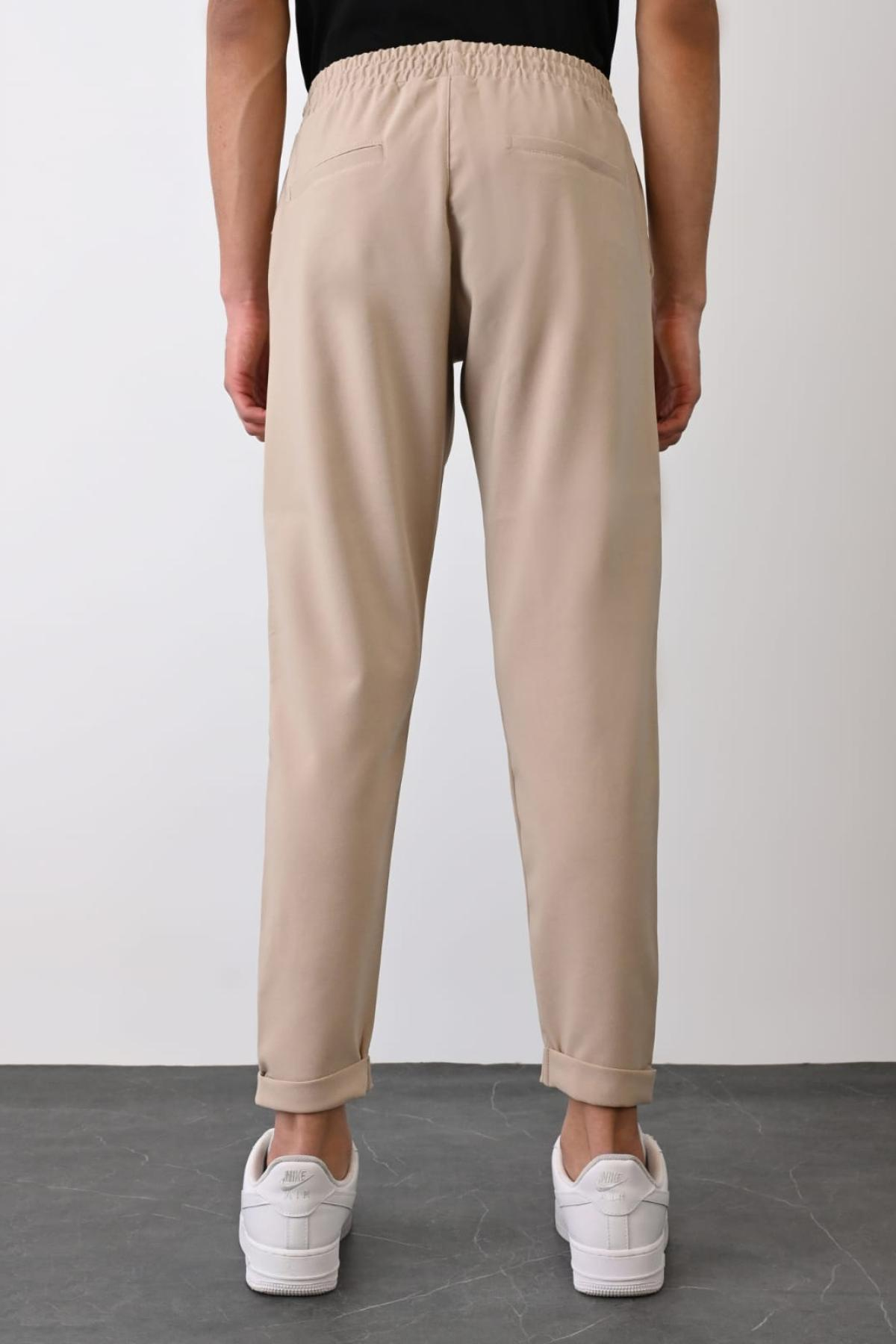 Wholesale Men Beige Pants 738366