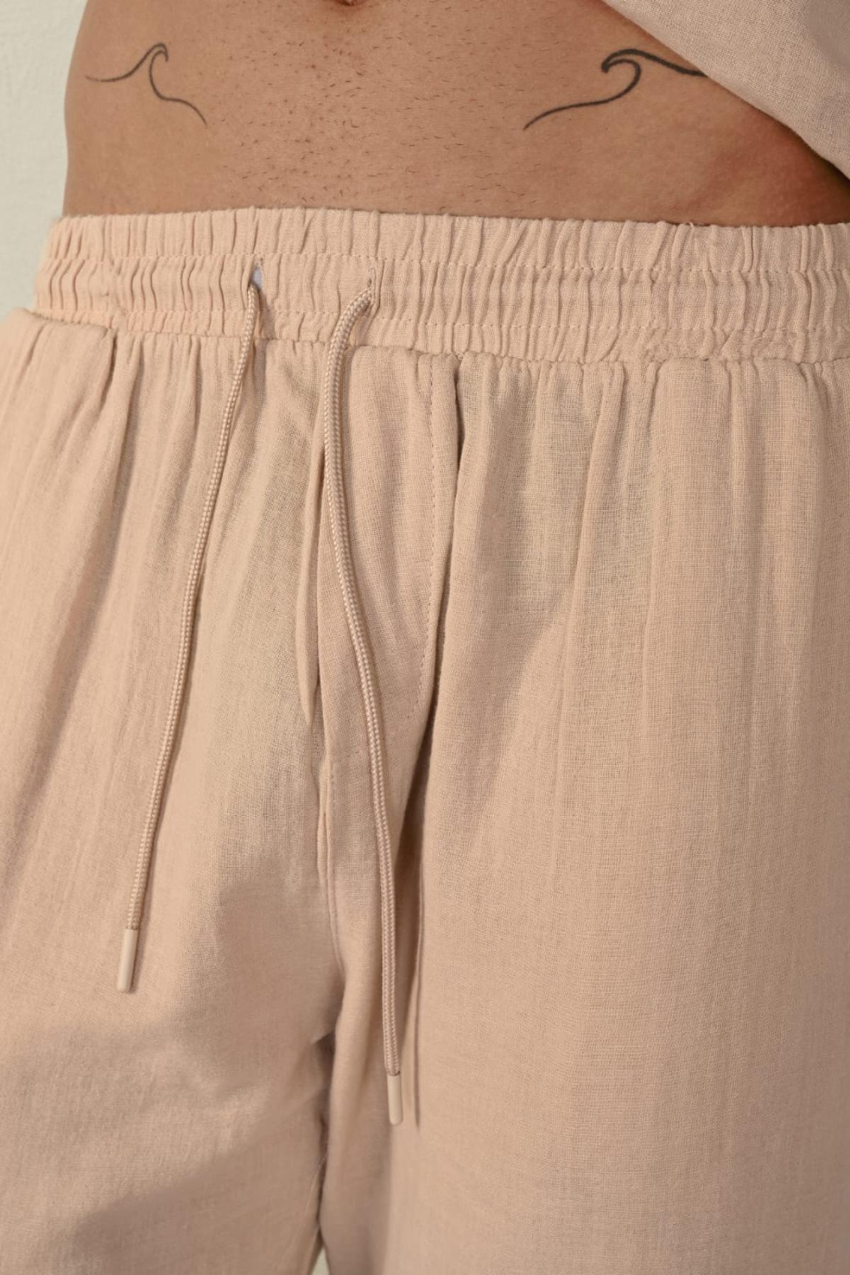 Wholesale Men Beige Pants 738927