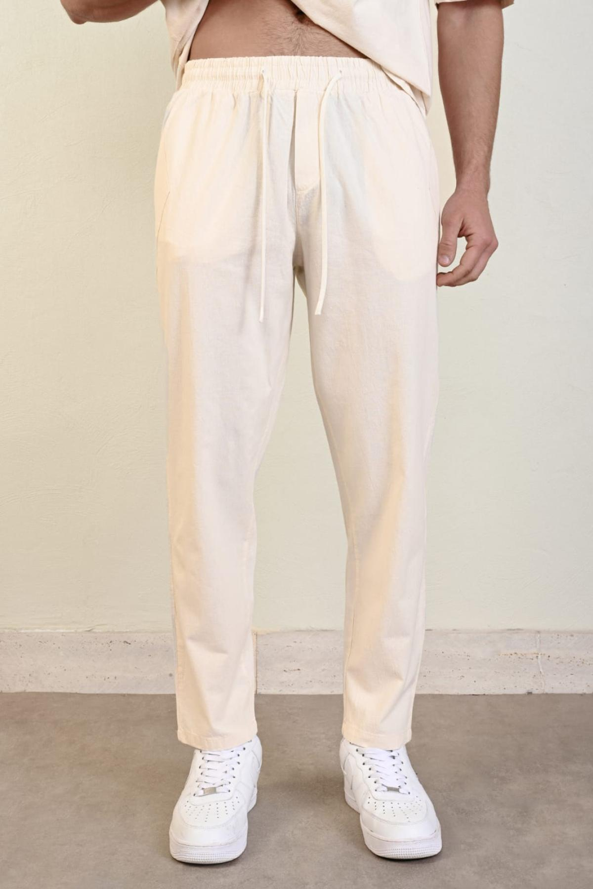 Wholesale Men Beige Pants 738986