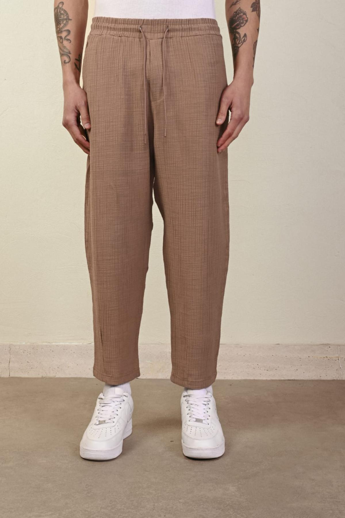 Wholesale Men Beige Pants 738632