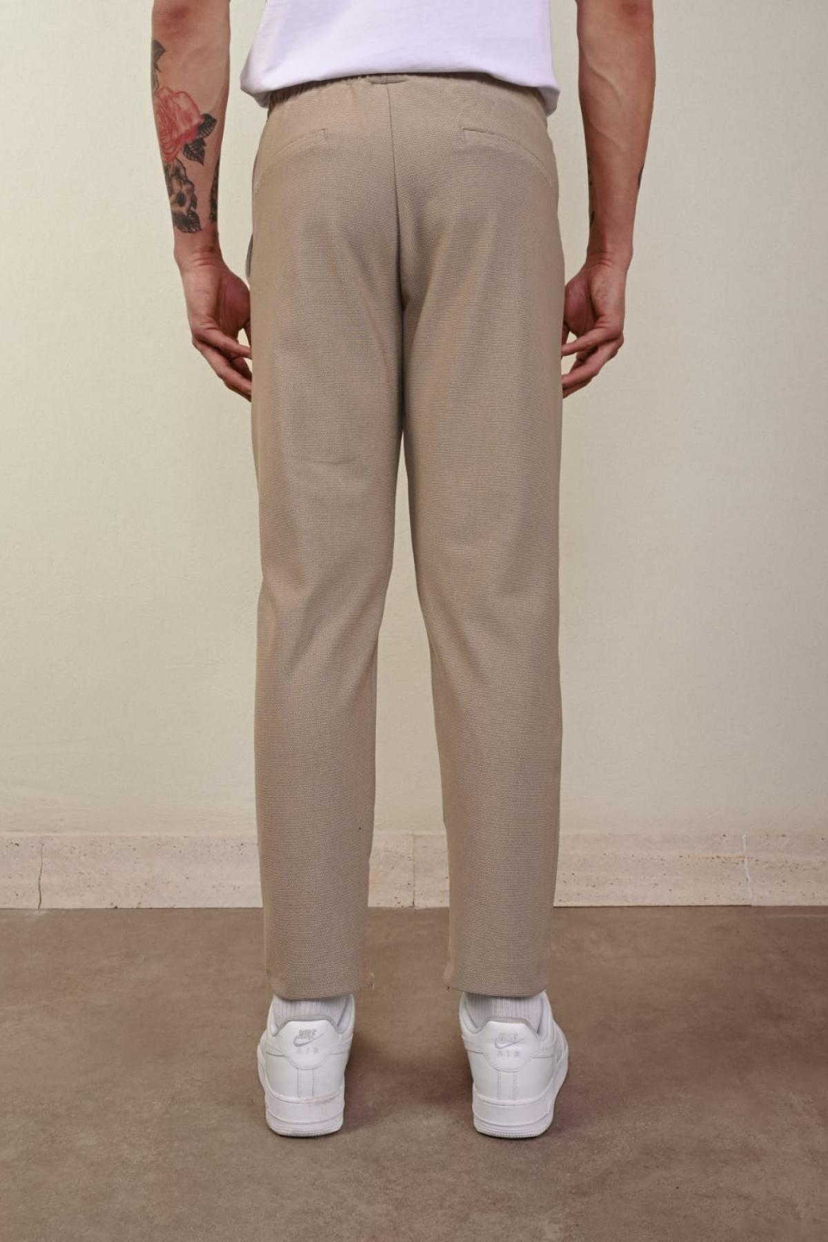 Wholesale Men Beige Pants 738620