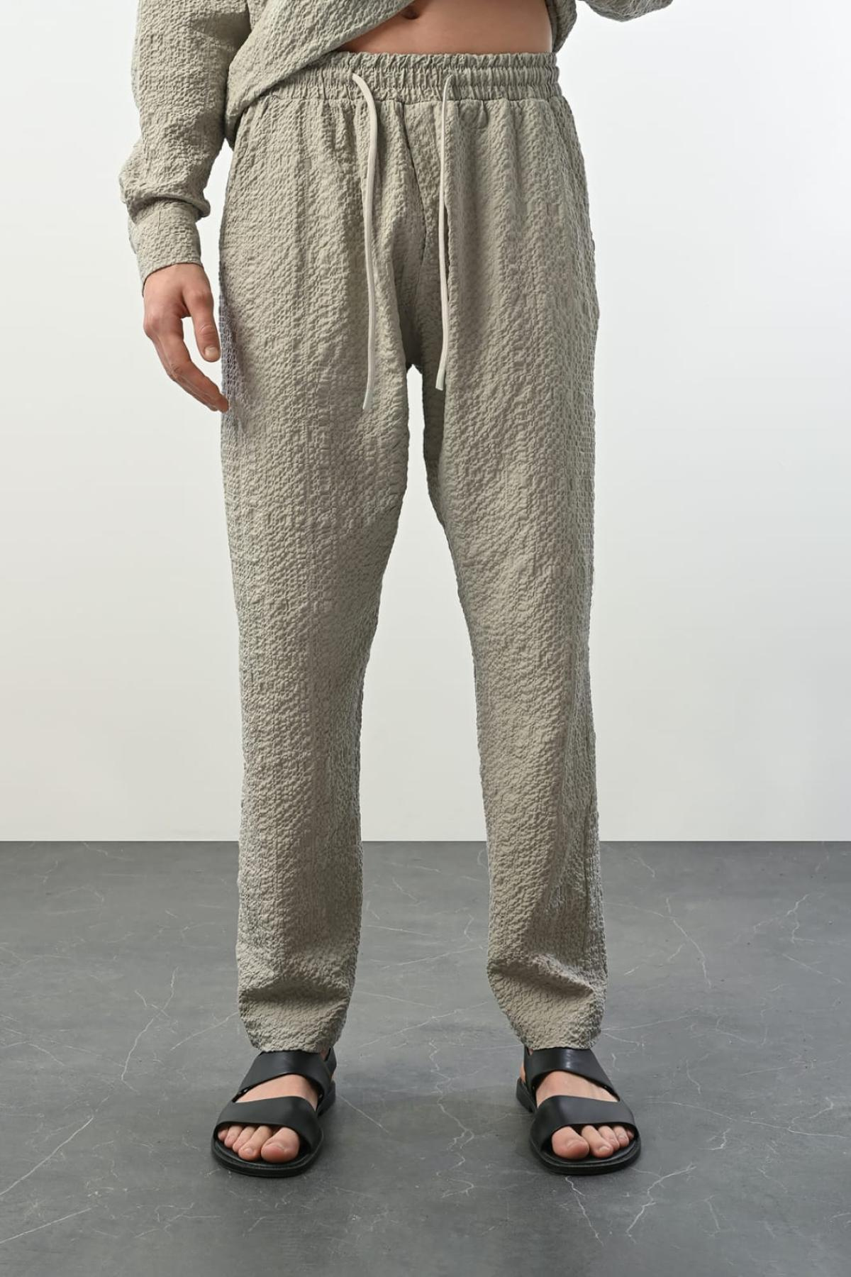 Wholesale Men Beige Pants 738983