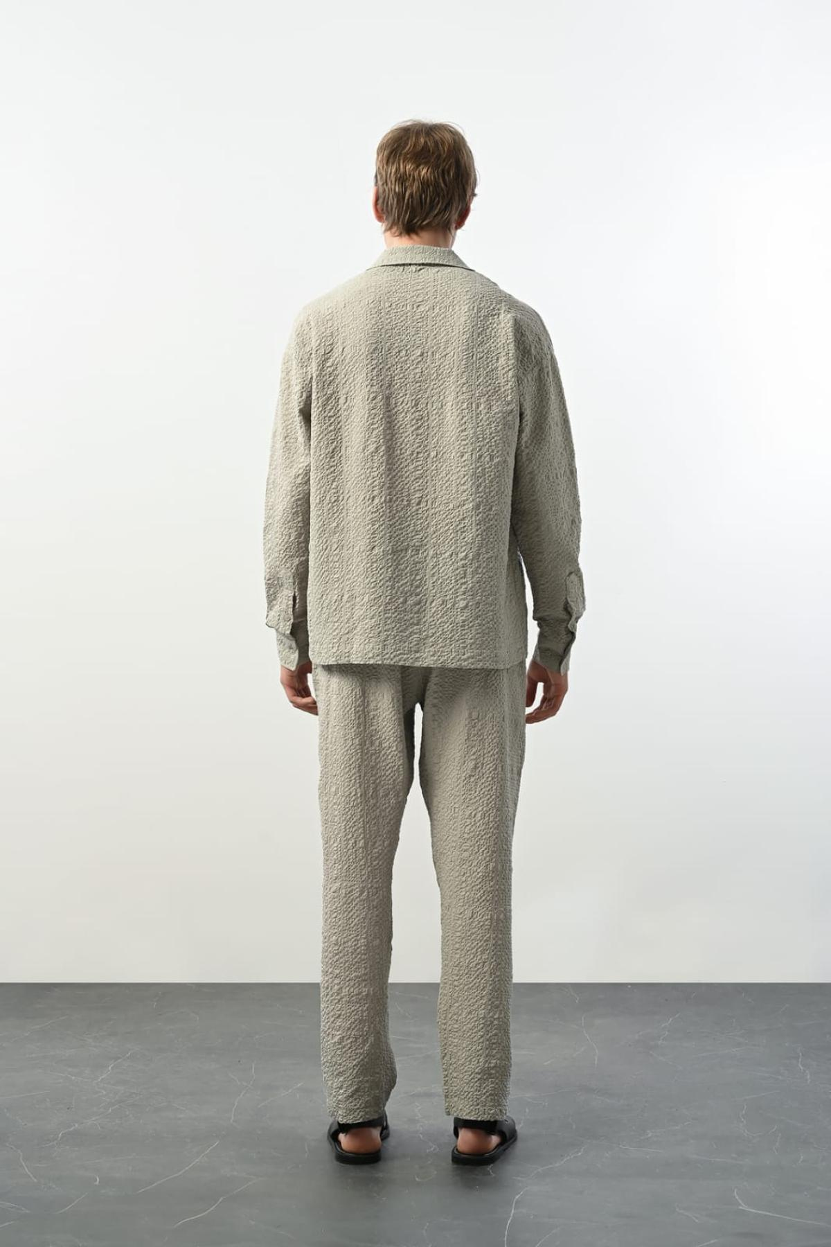 Wholesale Men Beige Pants 738983
