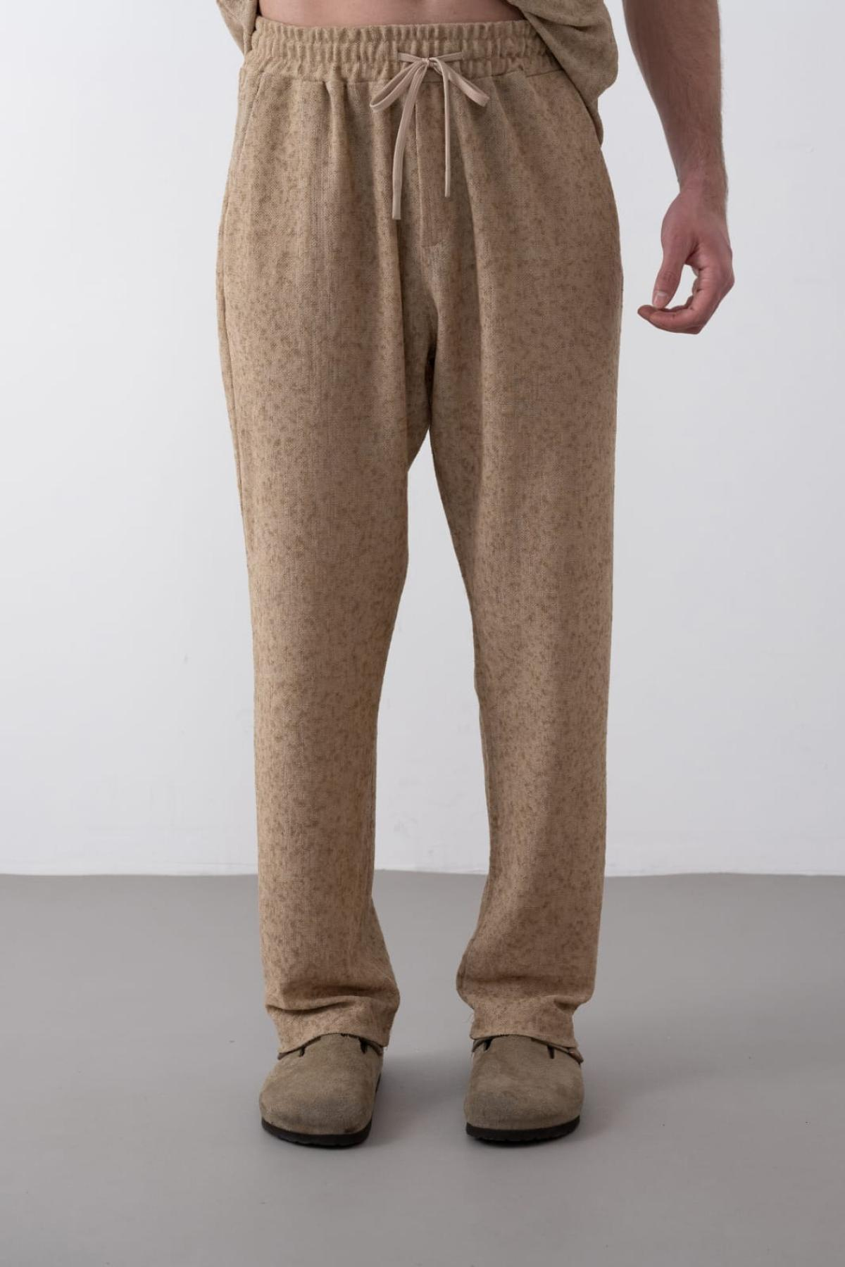 Wholesale Men Beige Pants 738597