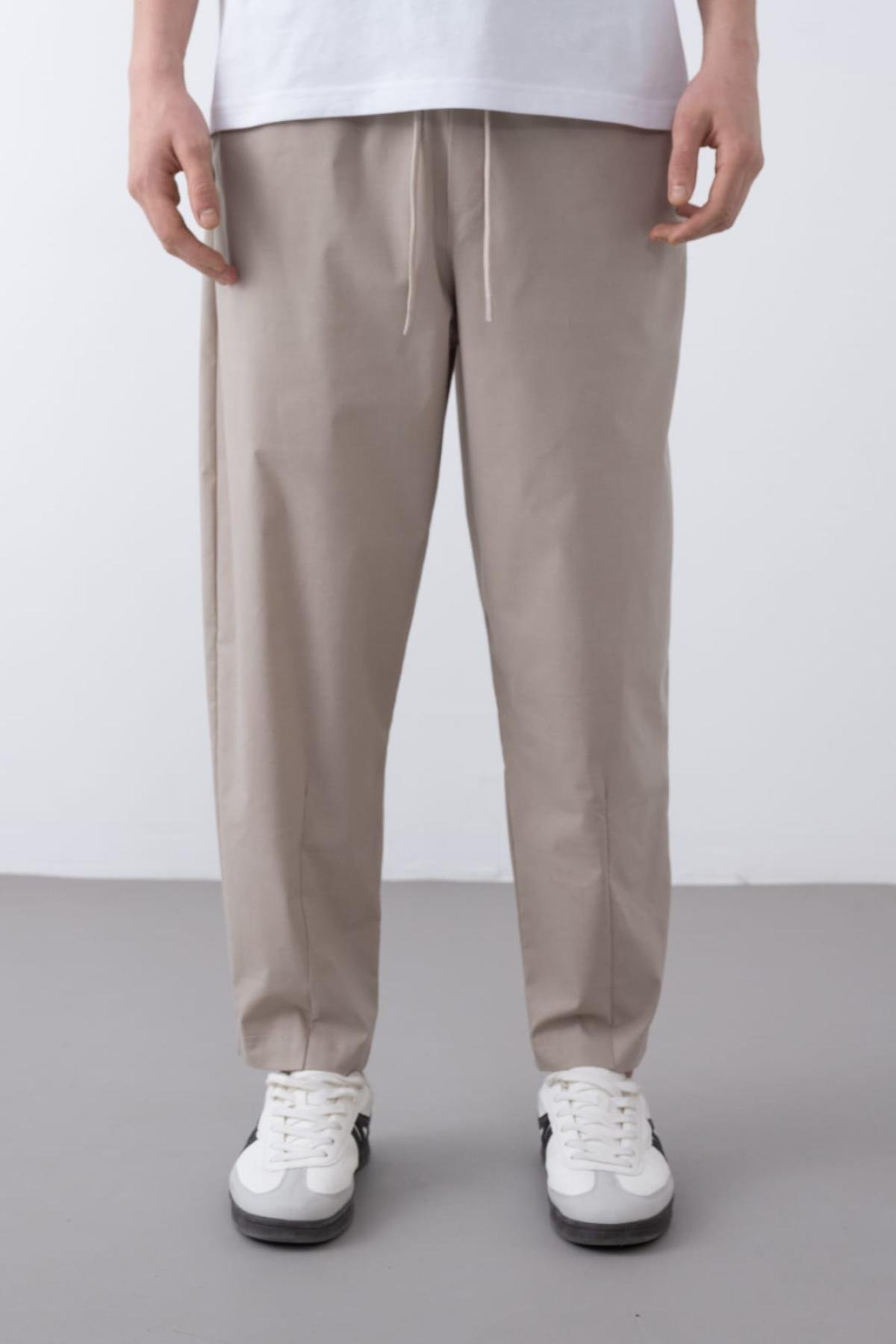 Wholesale Men Beige Pants 739048