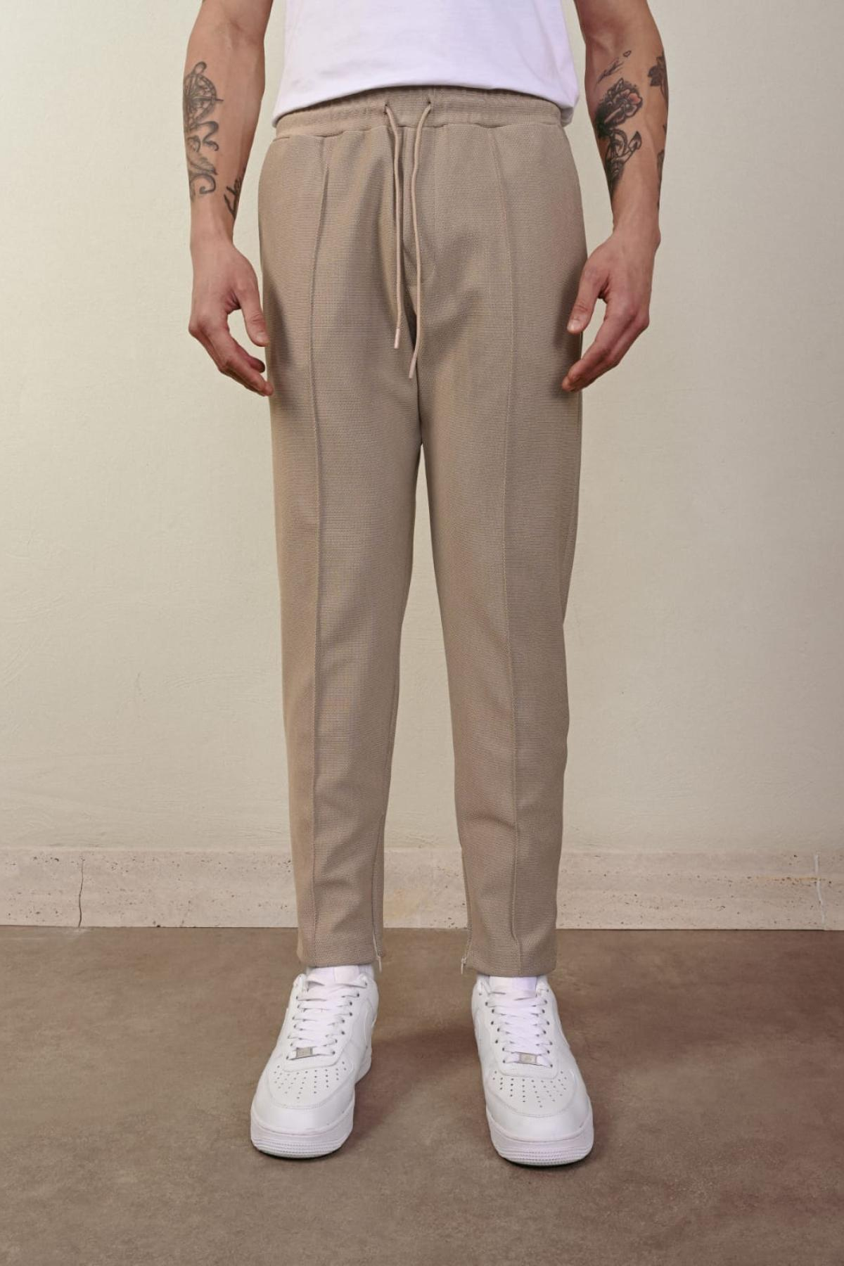 Wholesale Men Beige Pants 738620