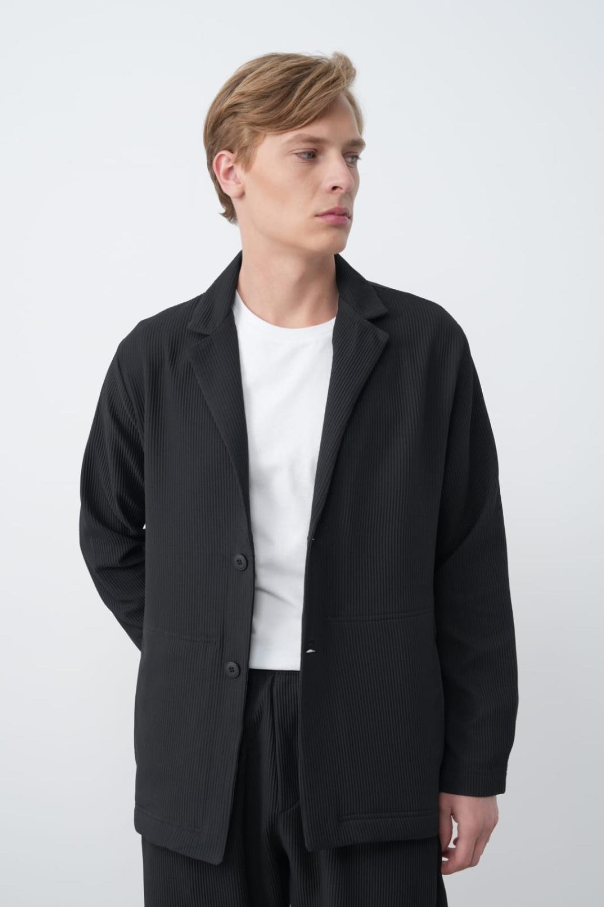 Wholesale Men Black Blazer 738193