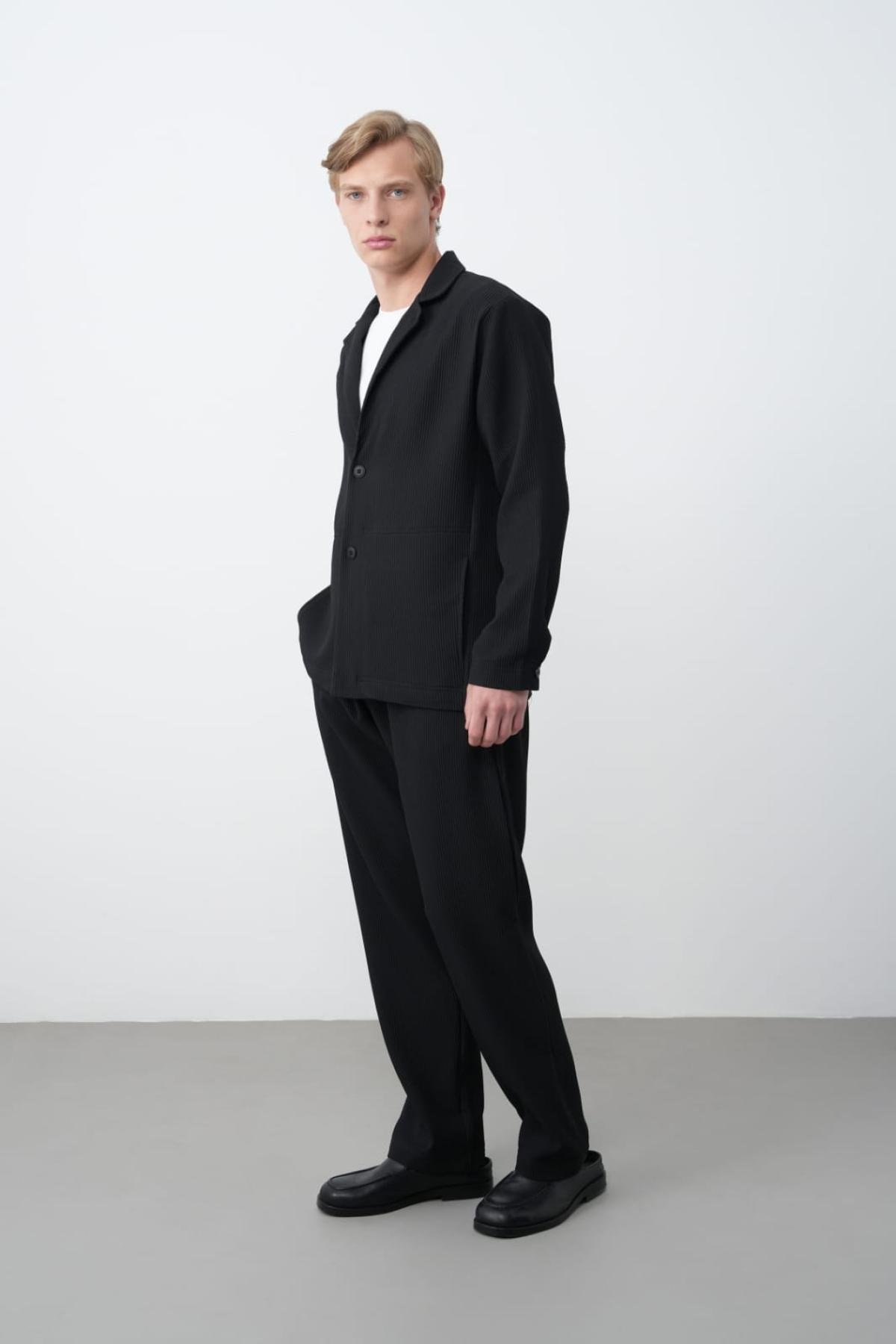 Wholesale Men Black Blazer 738193