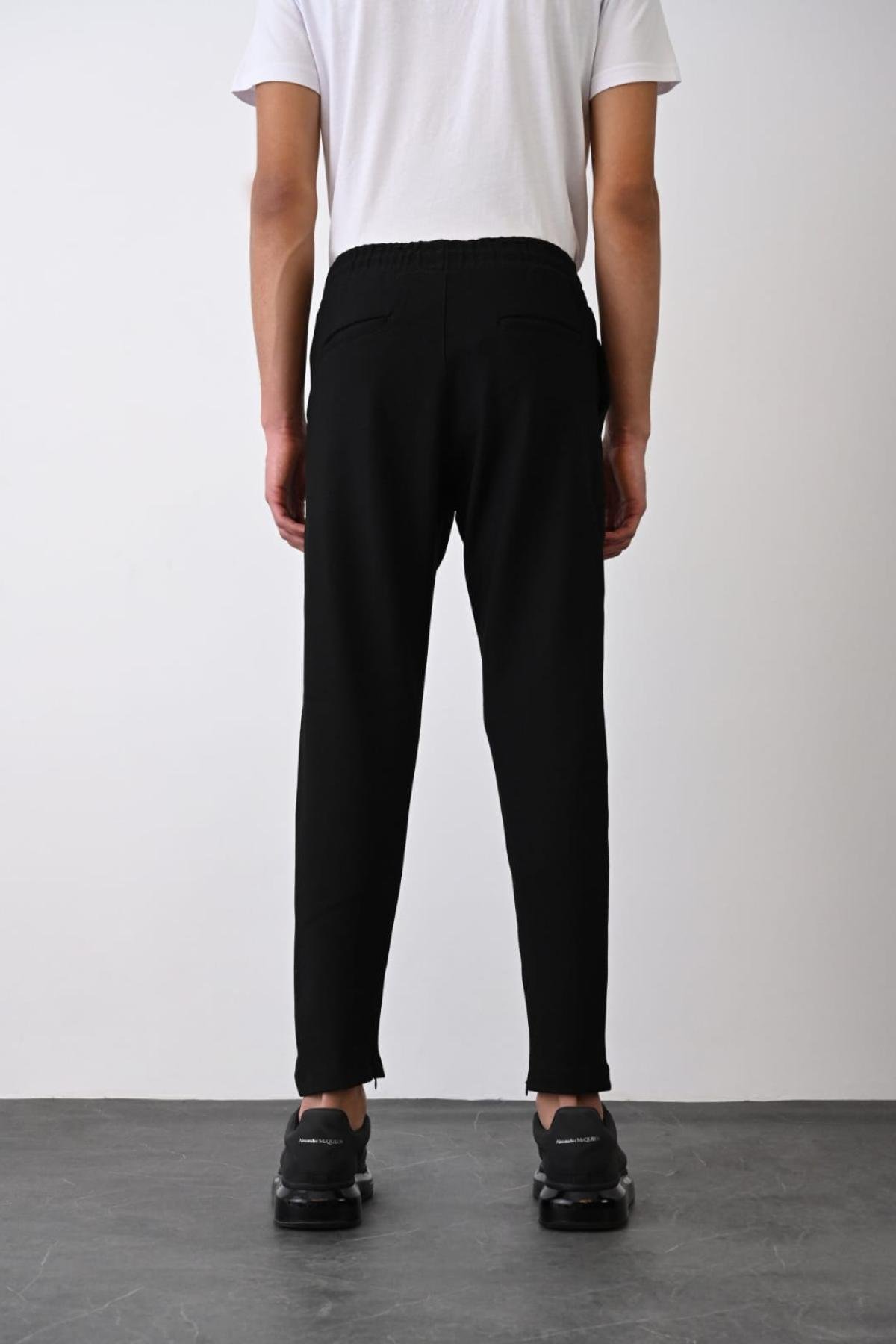 Wholesale Men Black Pants 738622
