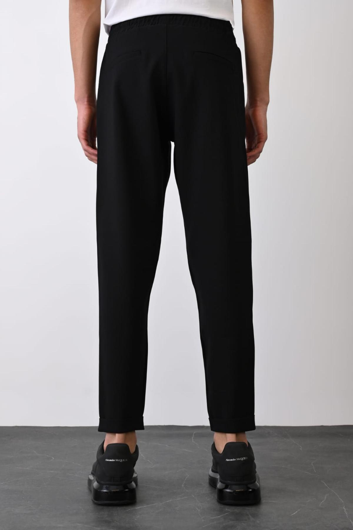 Wholesale Men Black Pants 738365