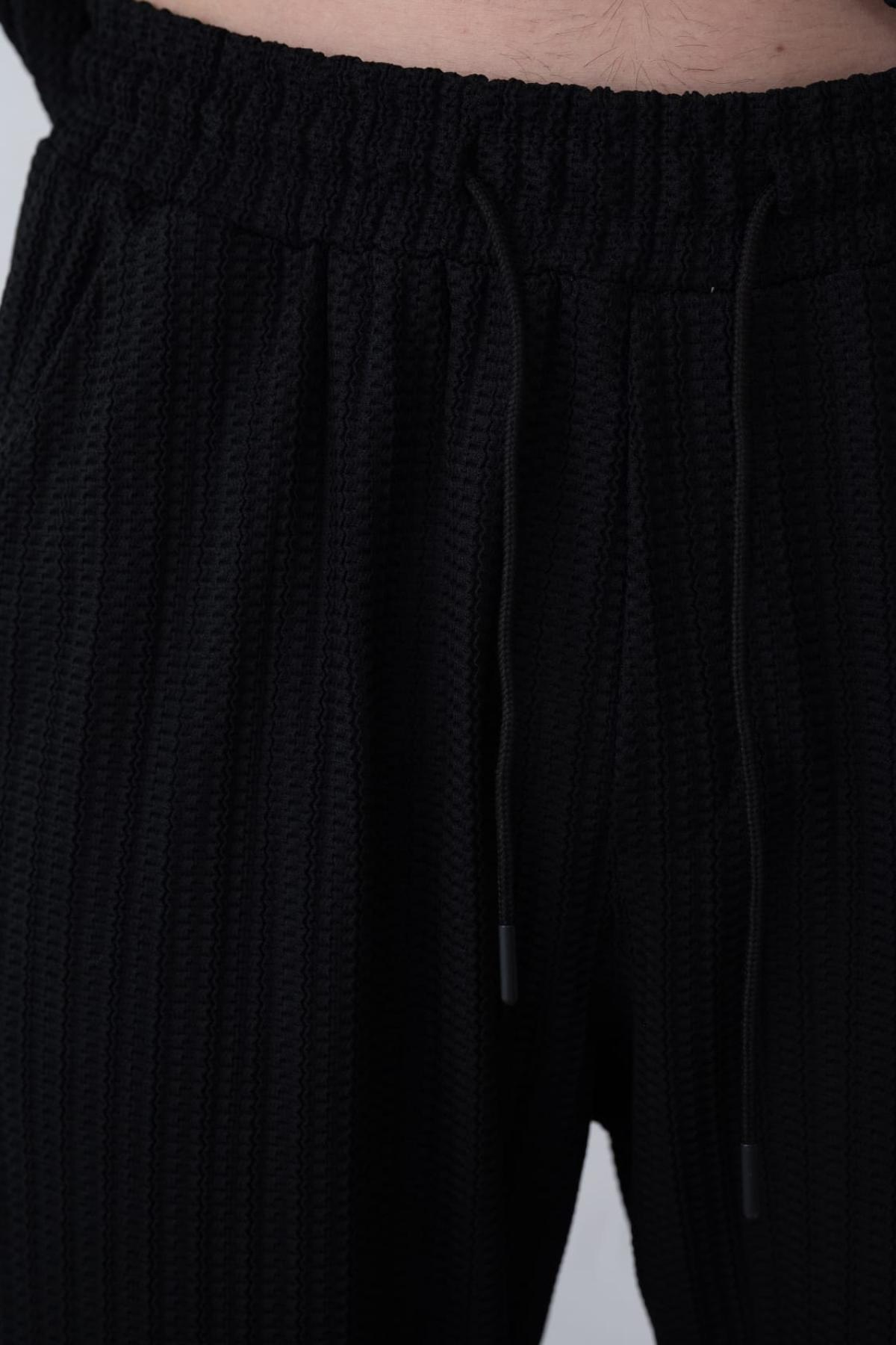 Wholesale Men Black Pants 738721