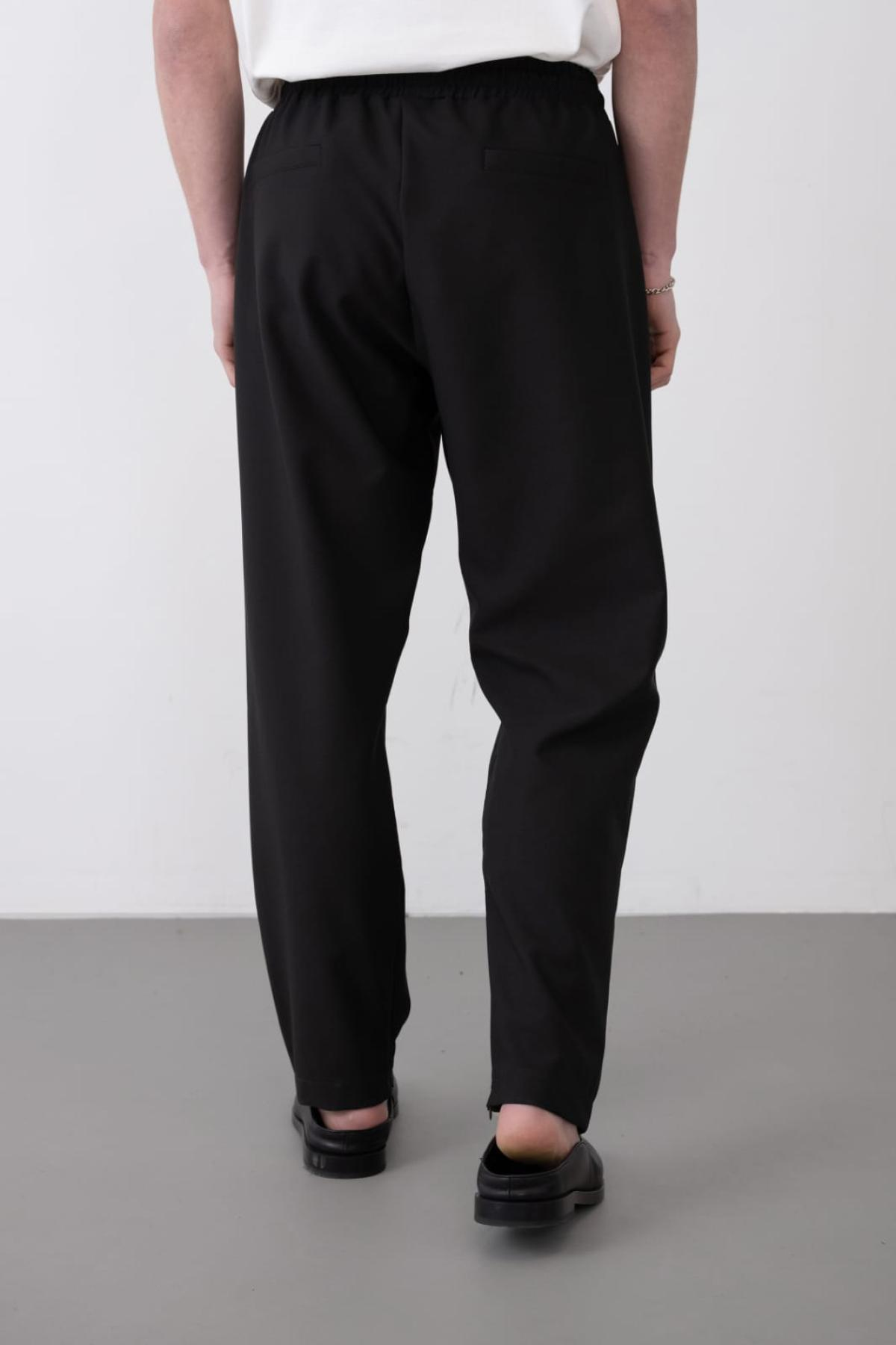 Wholesale Men Black Pants 738586