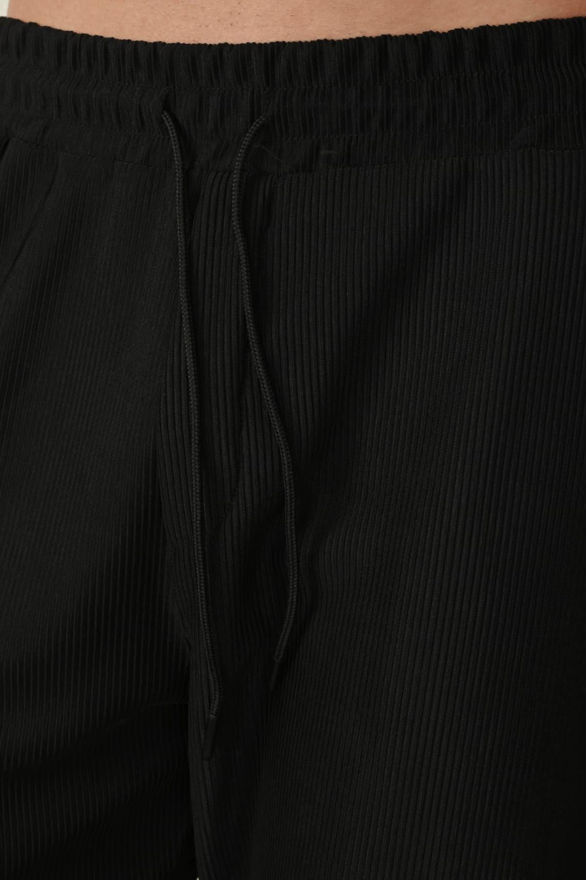 Wholesale Men Black Pants 739014