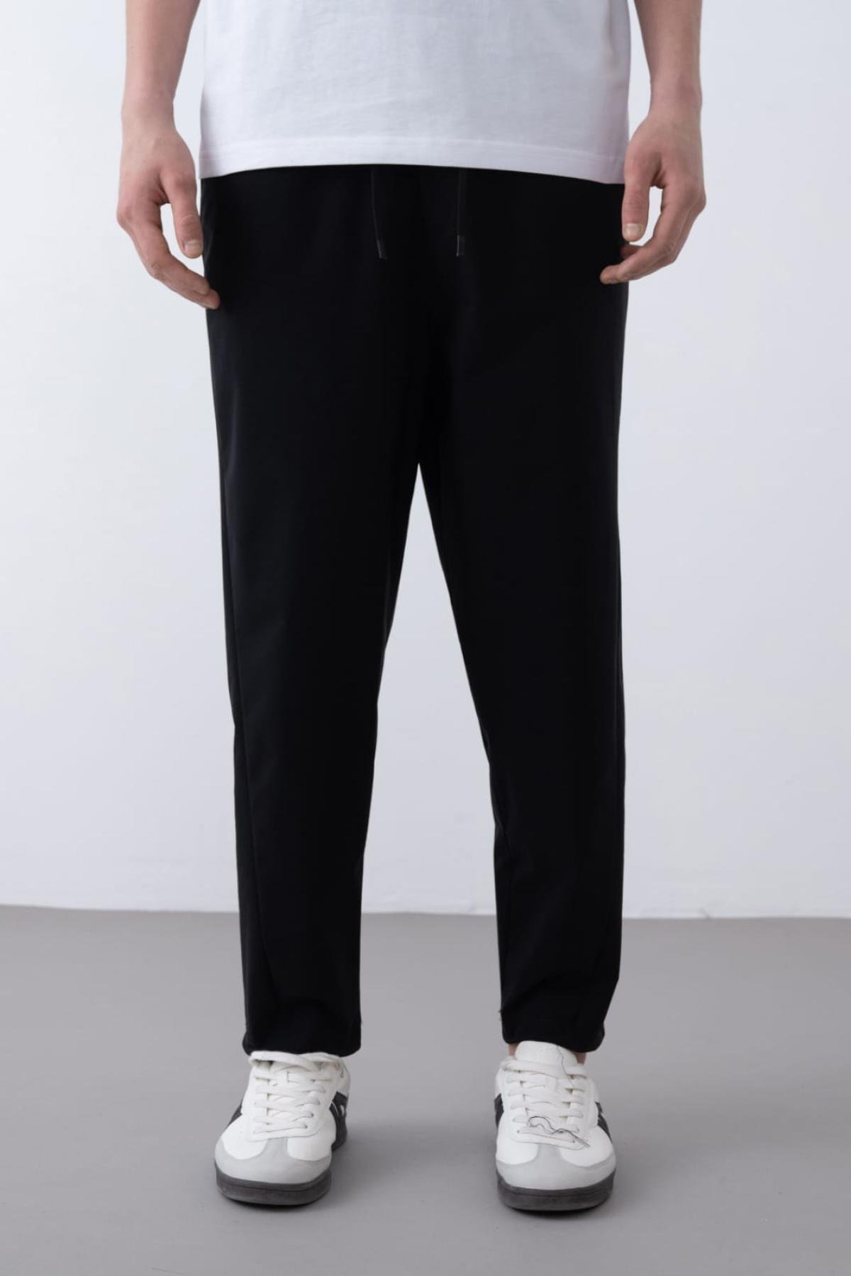Wholesale Men Black Pants 738948