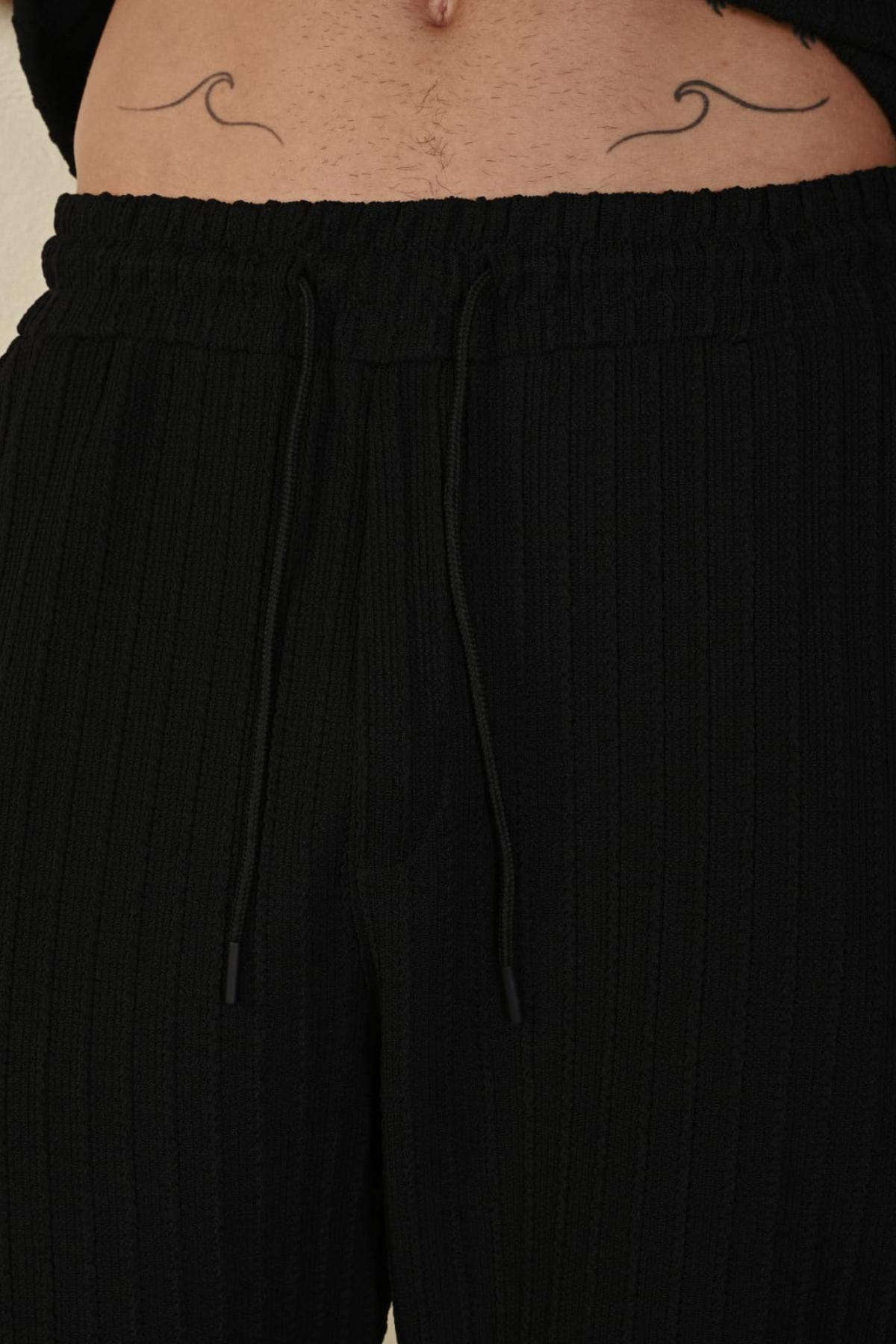 Wholesale Men Black Pants 738352