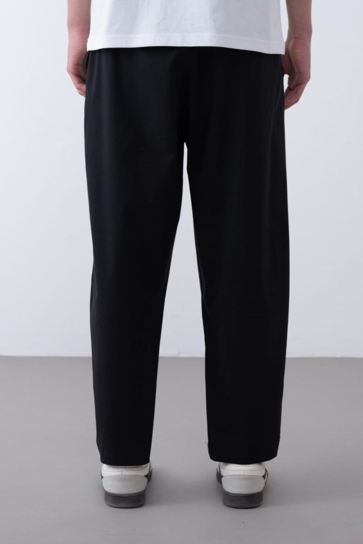 Wholesale Men Black Pants 739047