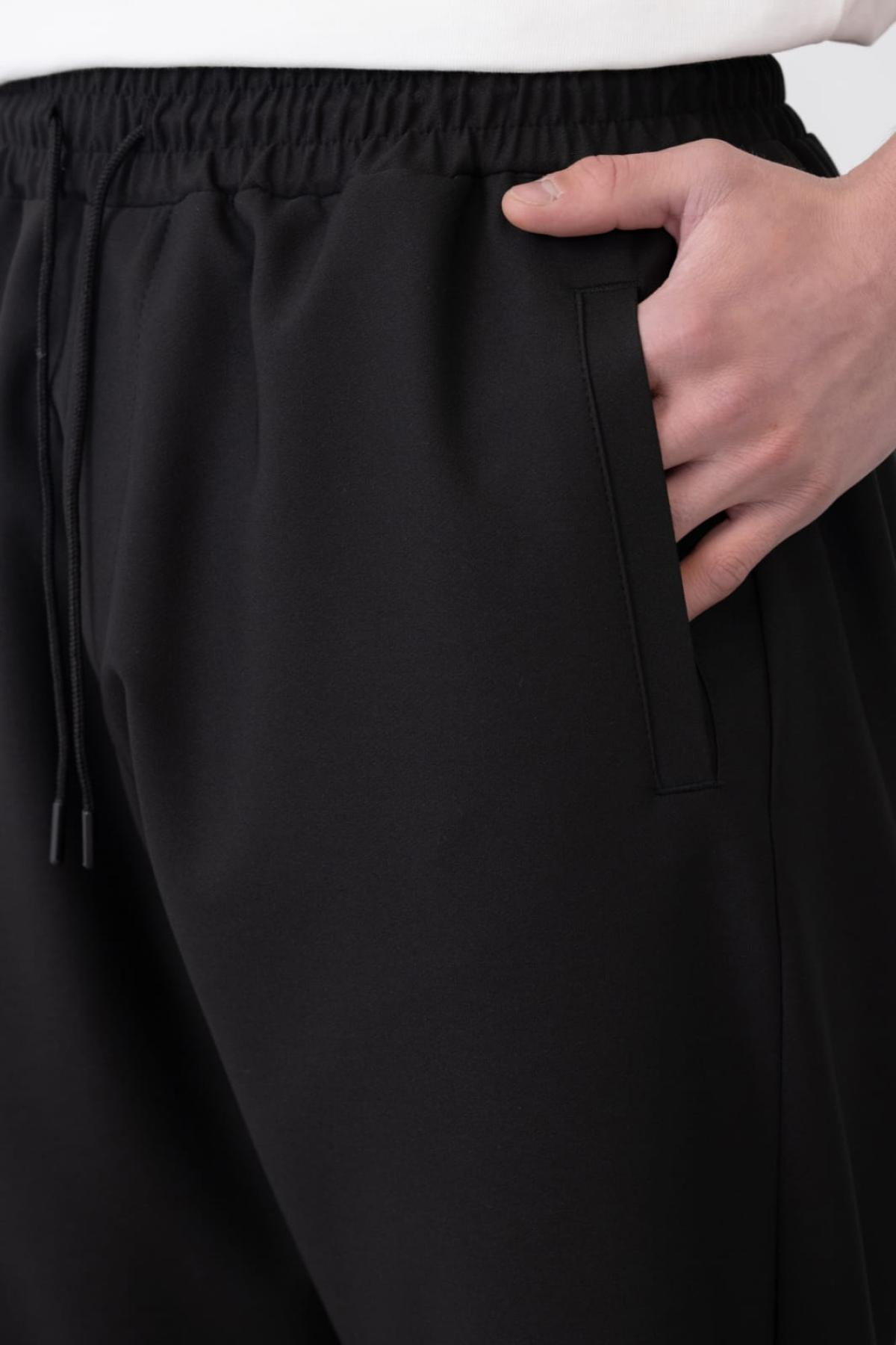 Wholesale Men Black Pants 738586