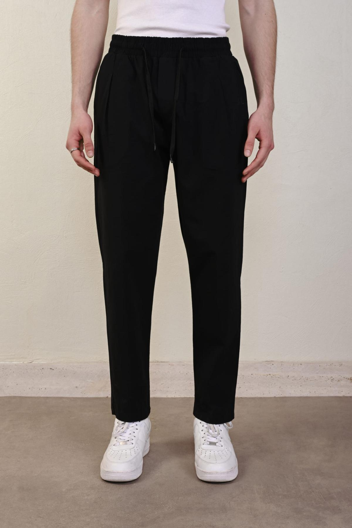 Wholesale Men Black Pants 738702