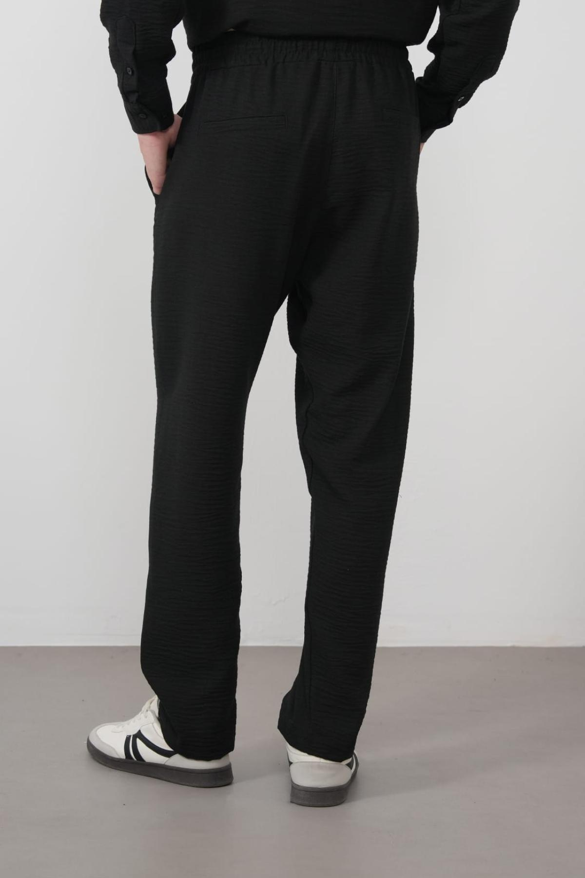 Wholesale Men Black Pants 738707