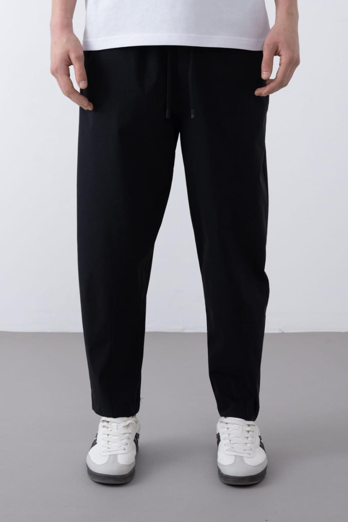 Wholesale Men Black Pants 739047