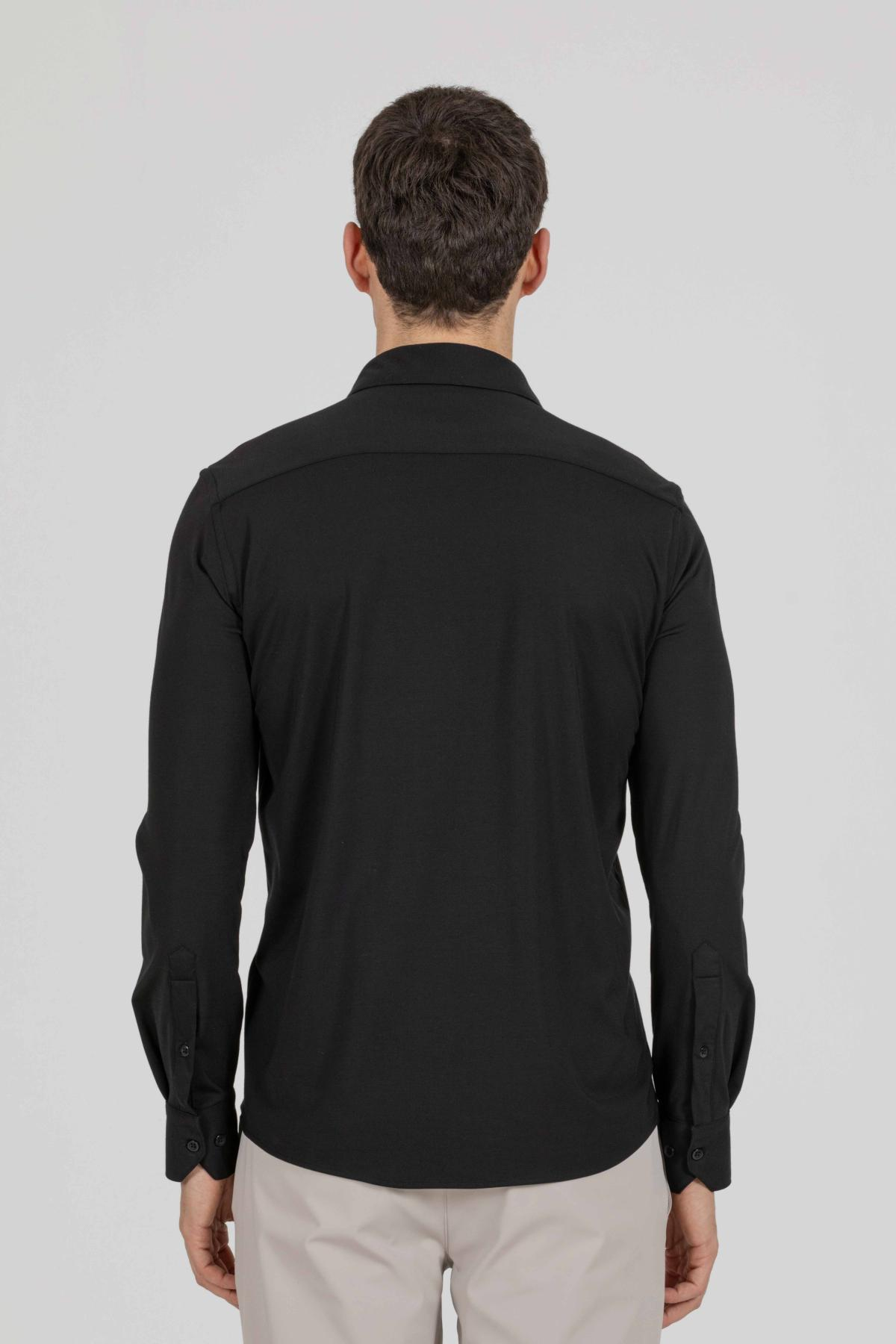 Wholesale Men Black Shirt 733131