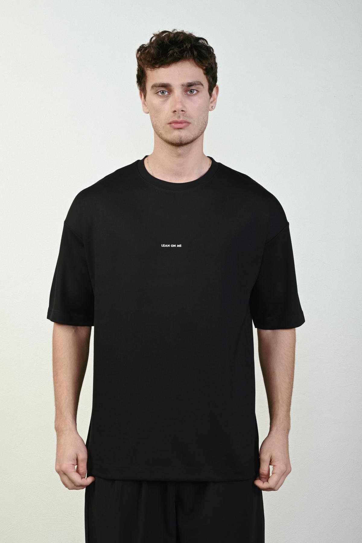 Wholesale Men Black T-shirt 721651