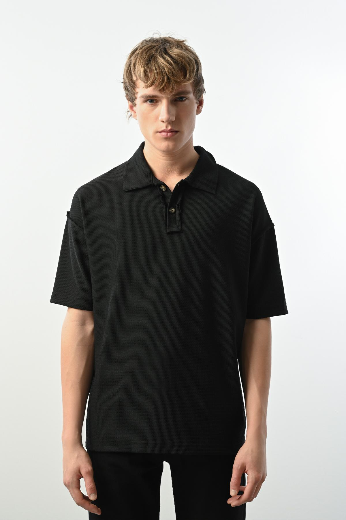 Wholesale Men Black T-shirt 721581