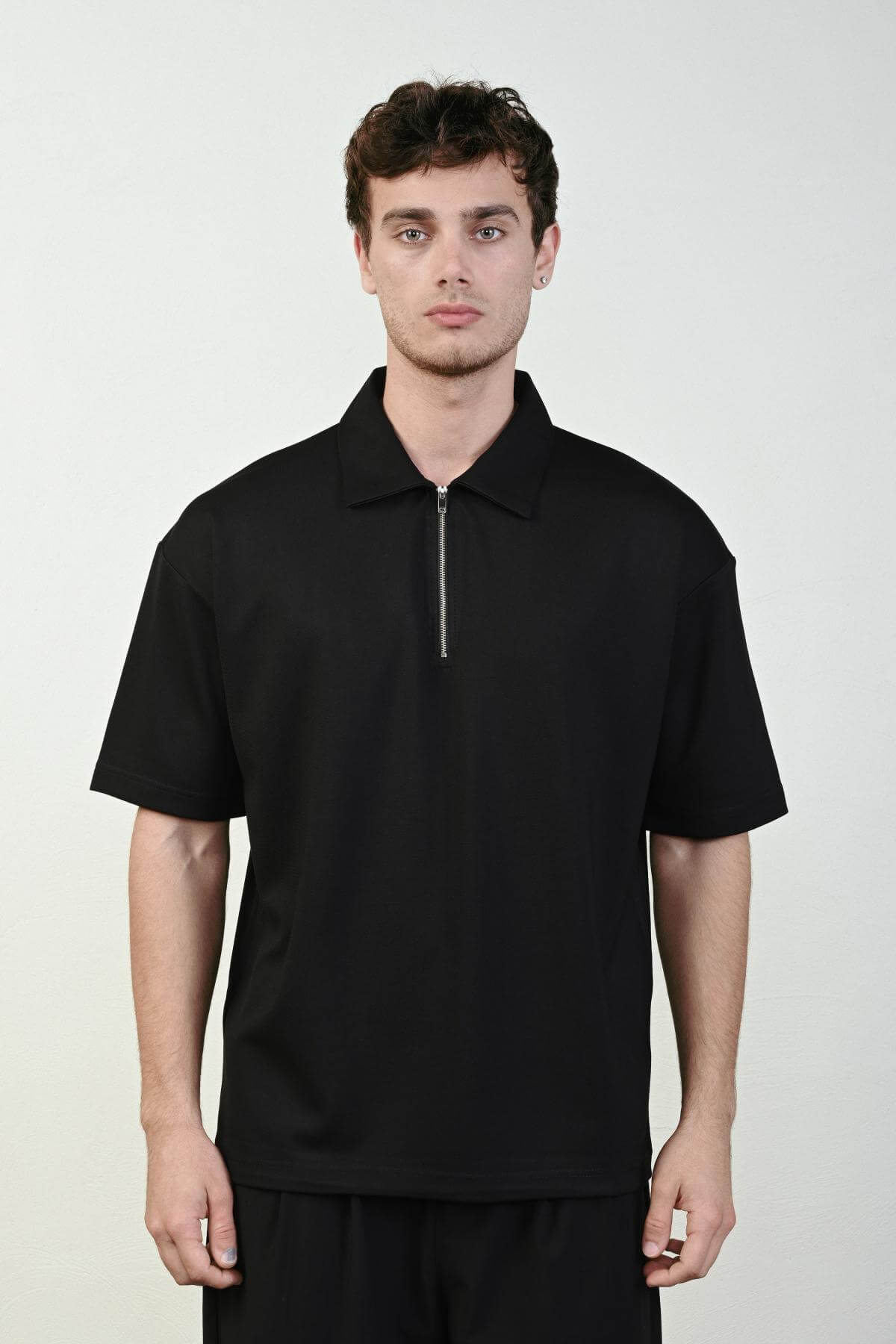Wholesale Men Black T-shirt 721683