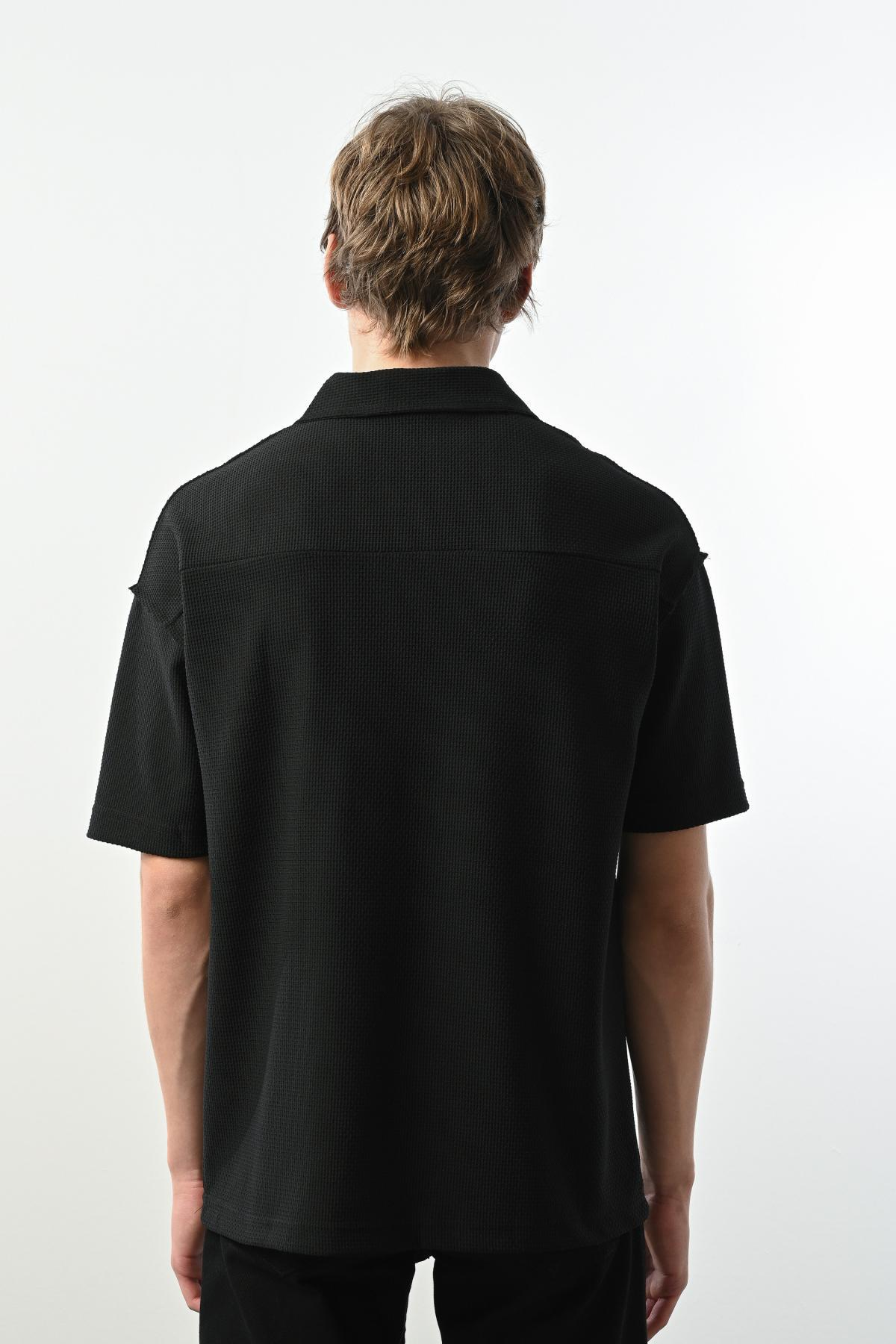 Wholesale Men Black T-shirt 721581