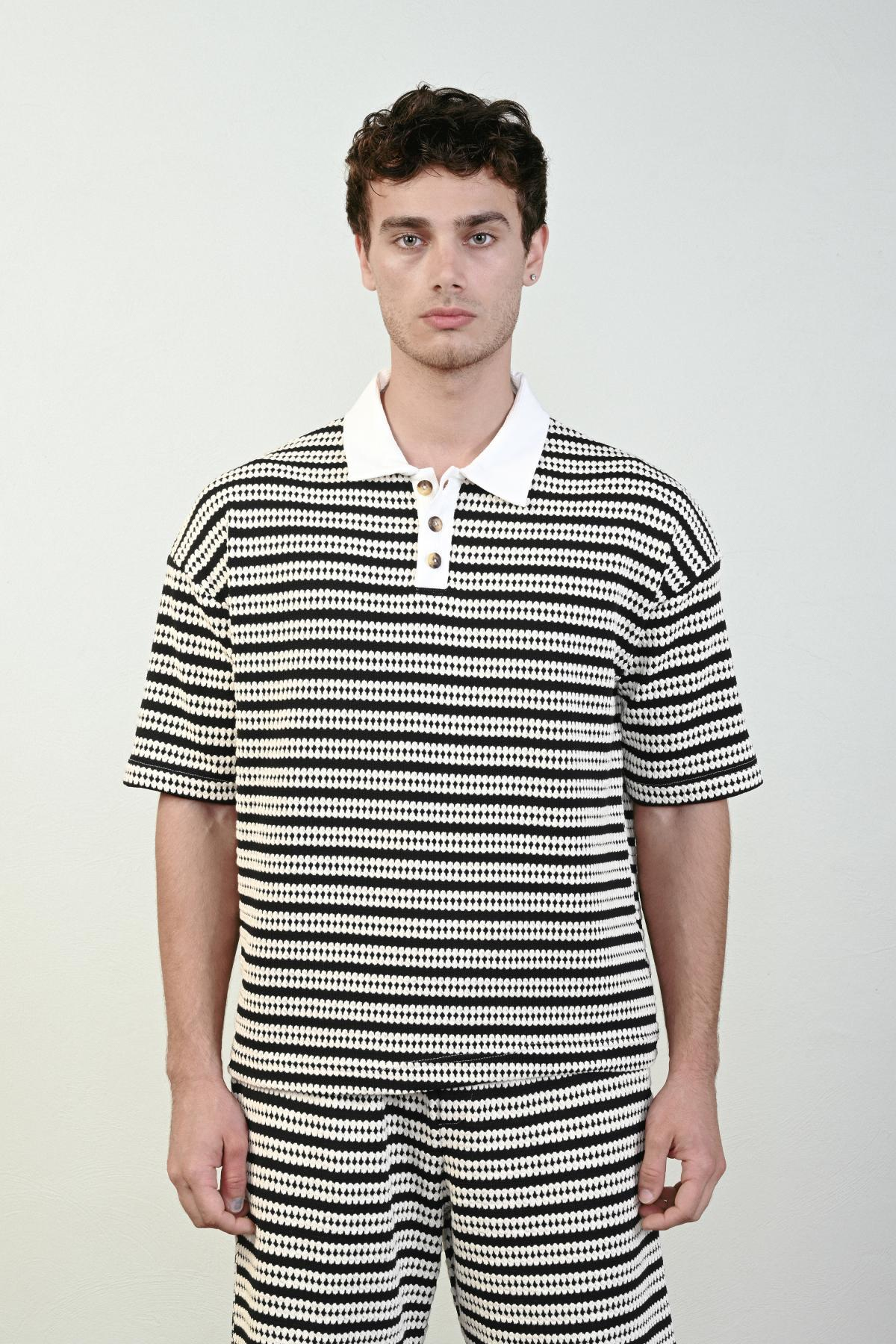 Wholesale Men Black T-shirt 721643