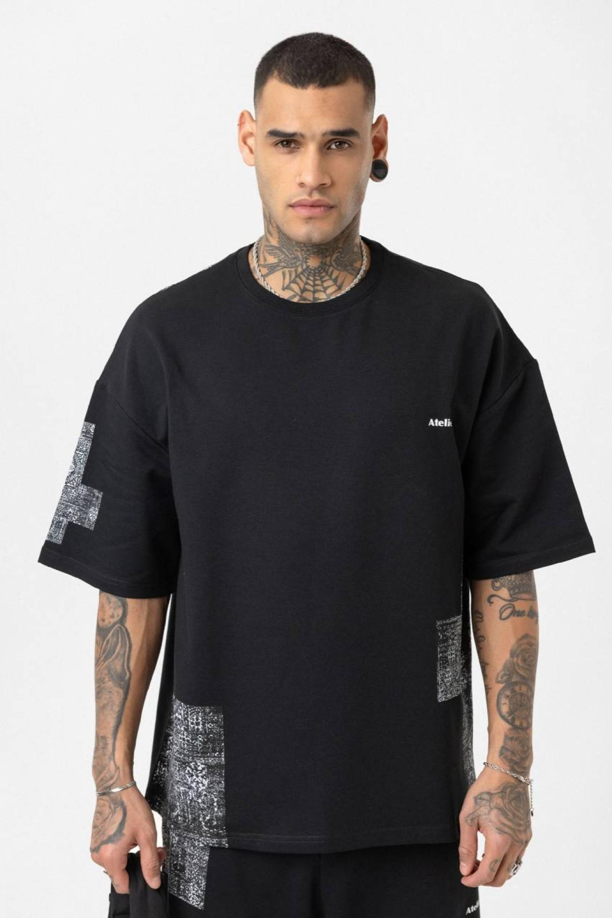 Wholesale Men Black Tracksuit 722674