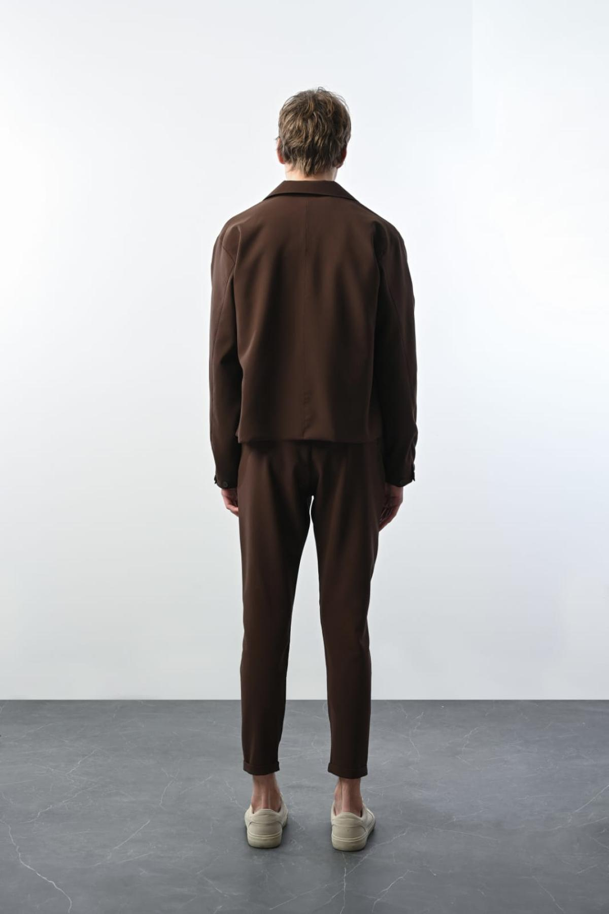 Wholesale Men Brown Pants 738370