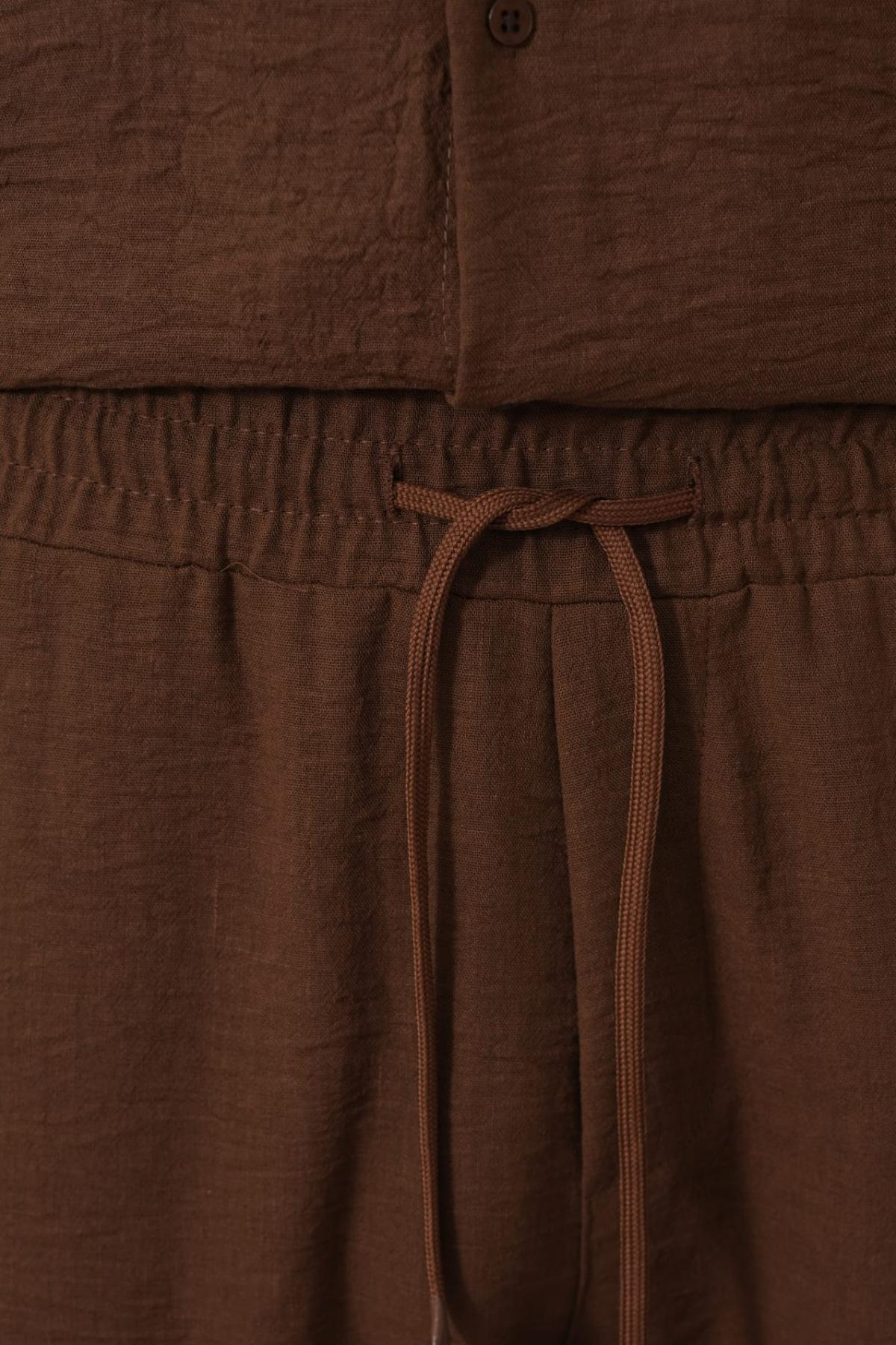 Wholesale Men Brown Pants 738710