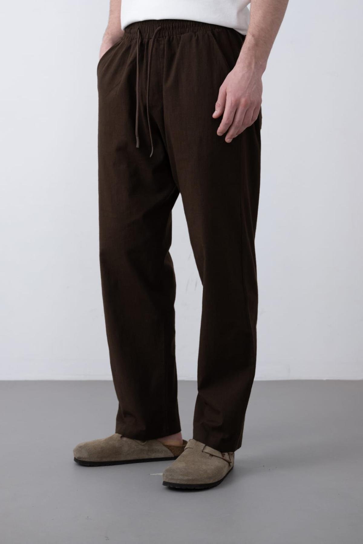 Wholesale Men Brown Pants 738320