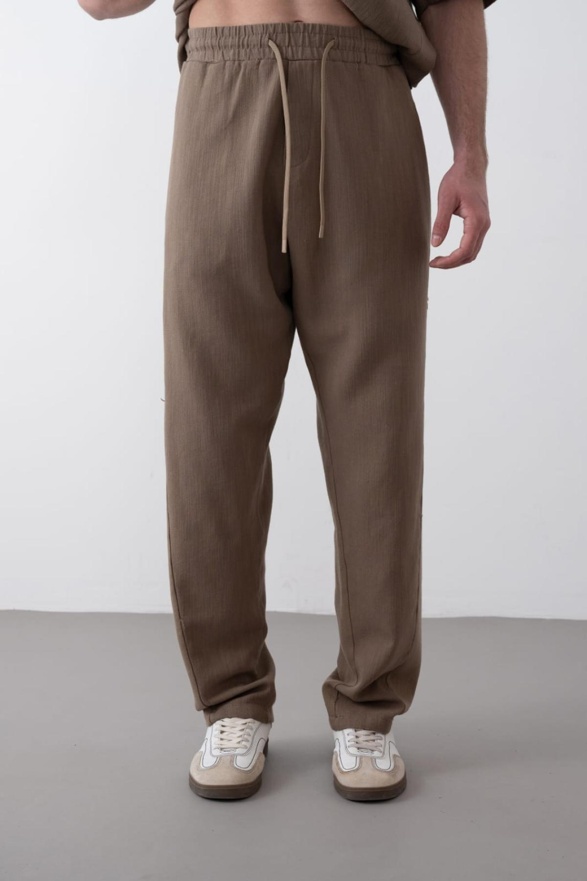 Wholesale Men Brown Pants 738290
