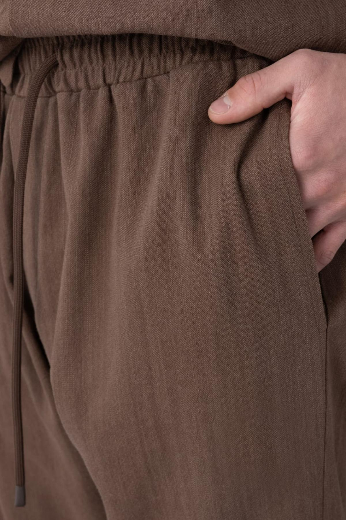 Wholesale Men Brown Pants 738290