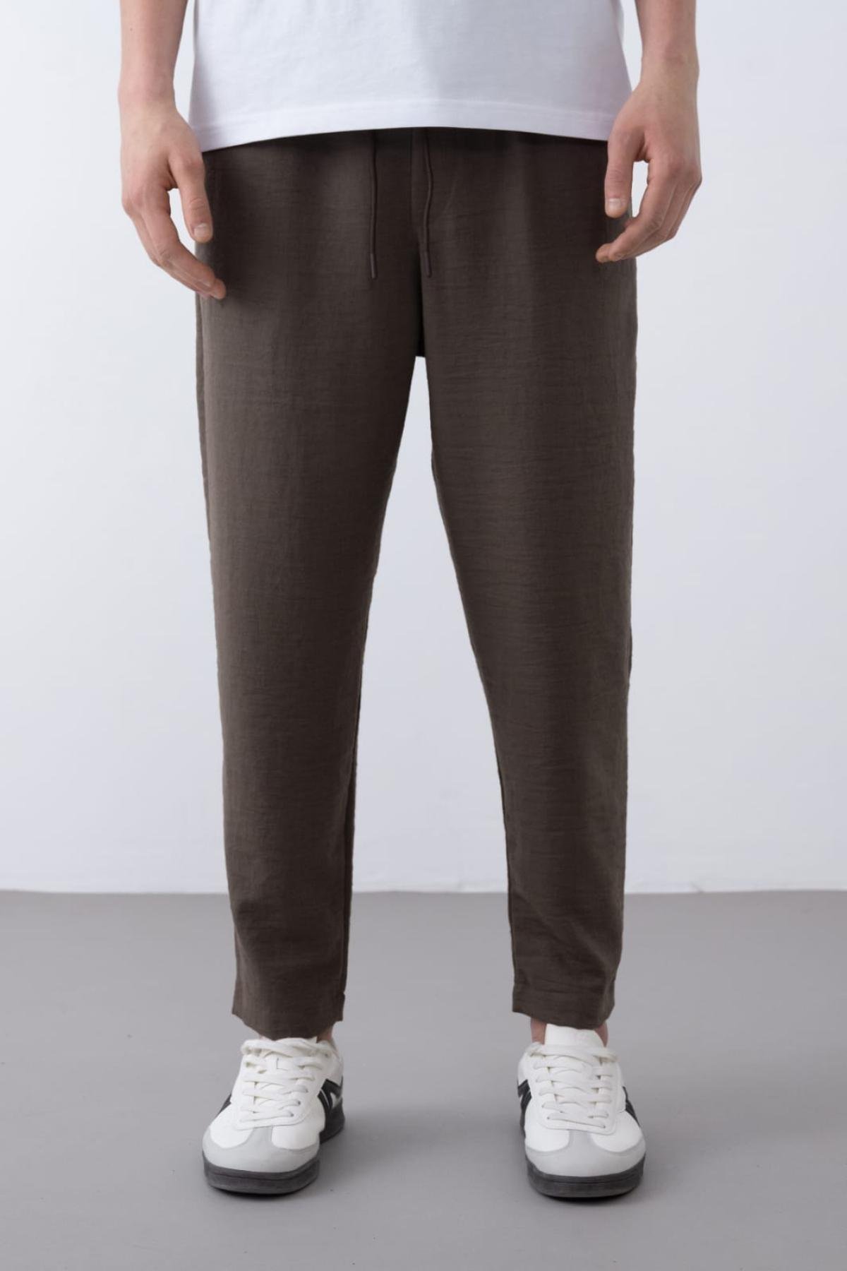 Wholesale Men Brown Pants 738992