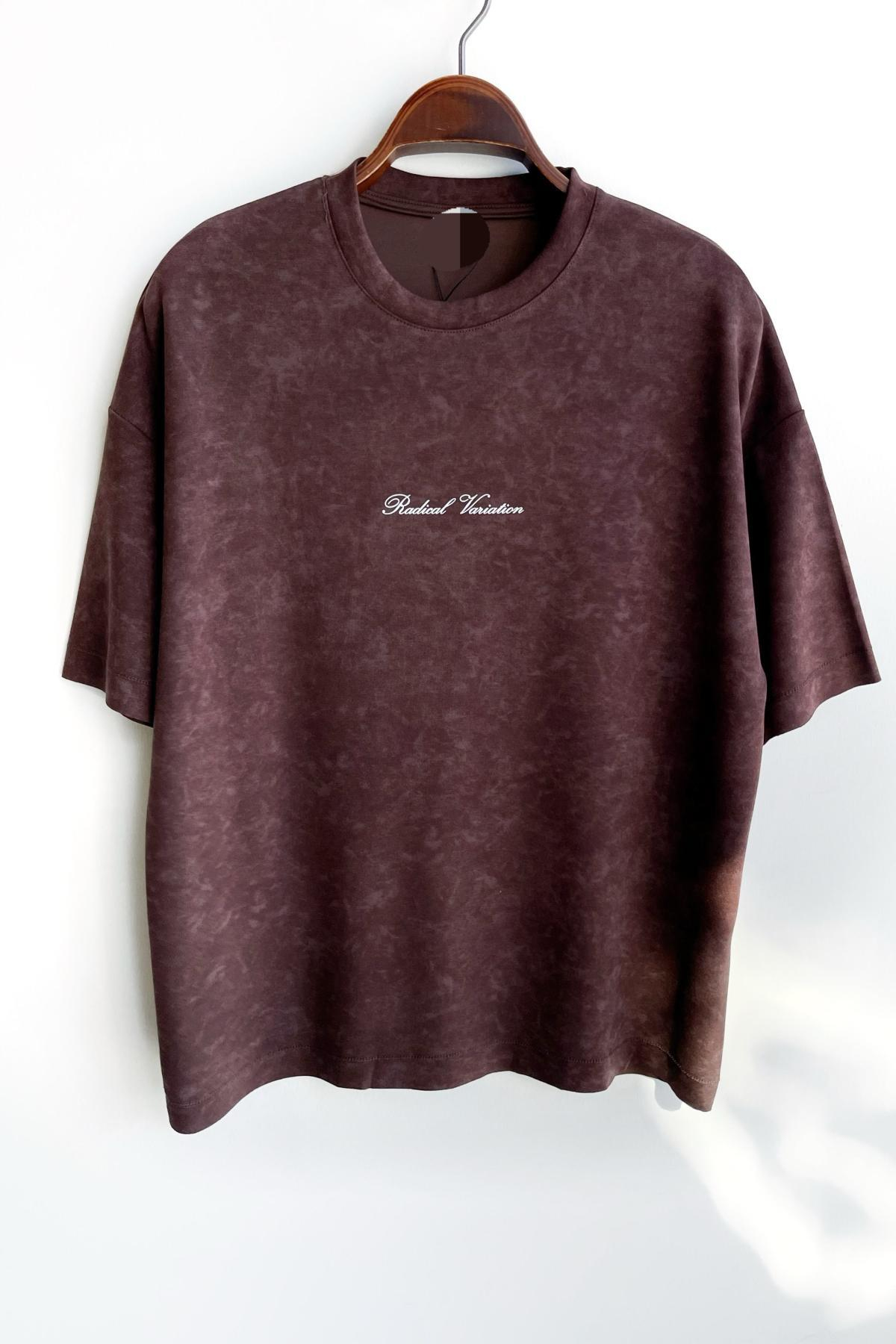 Wholesale Men Brown T-shirt 722584