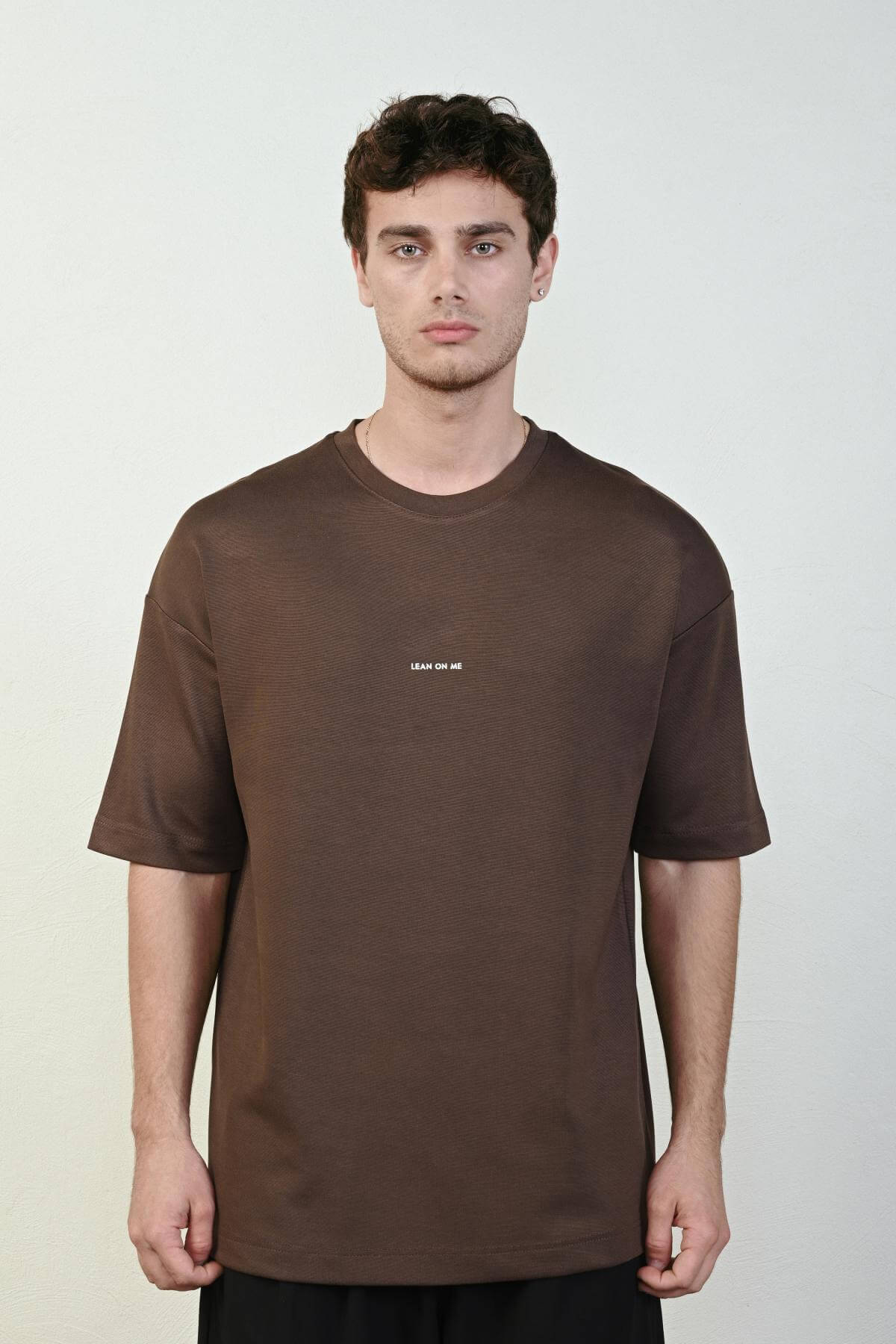 Wholesale Men Brown T-shirt 721656